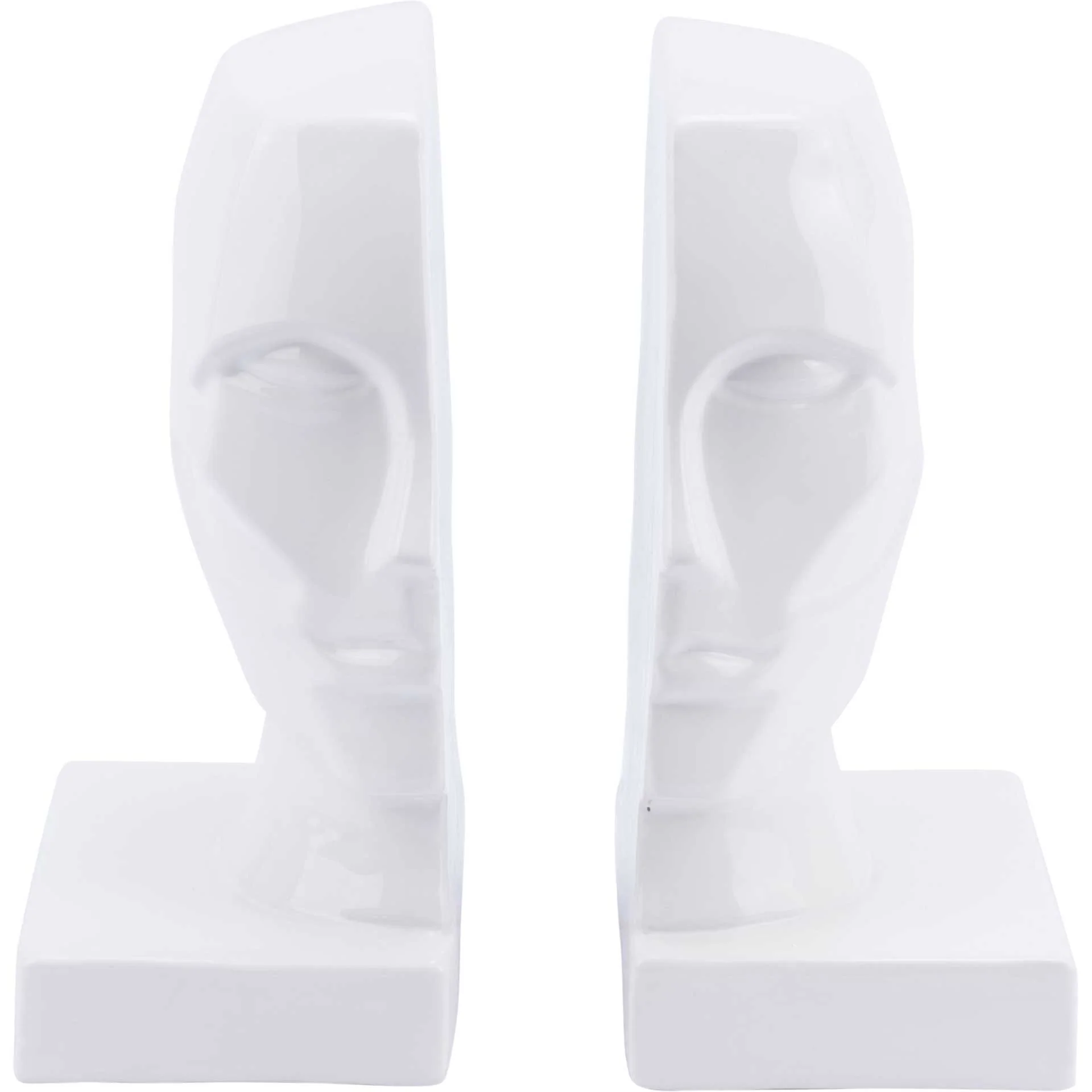 Face Bookends White - Image 2