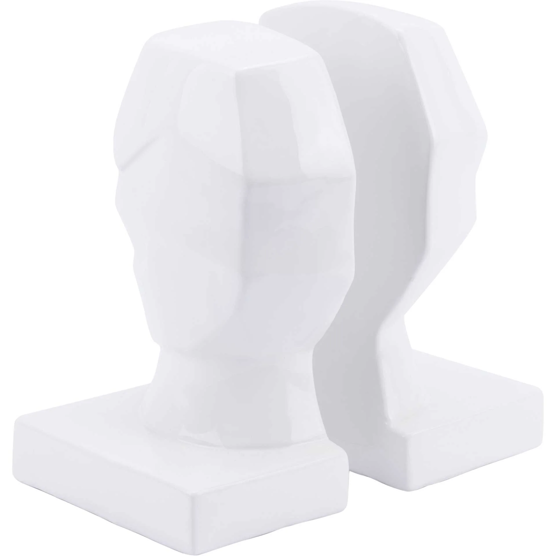 Face Bookends White - Image 3