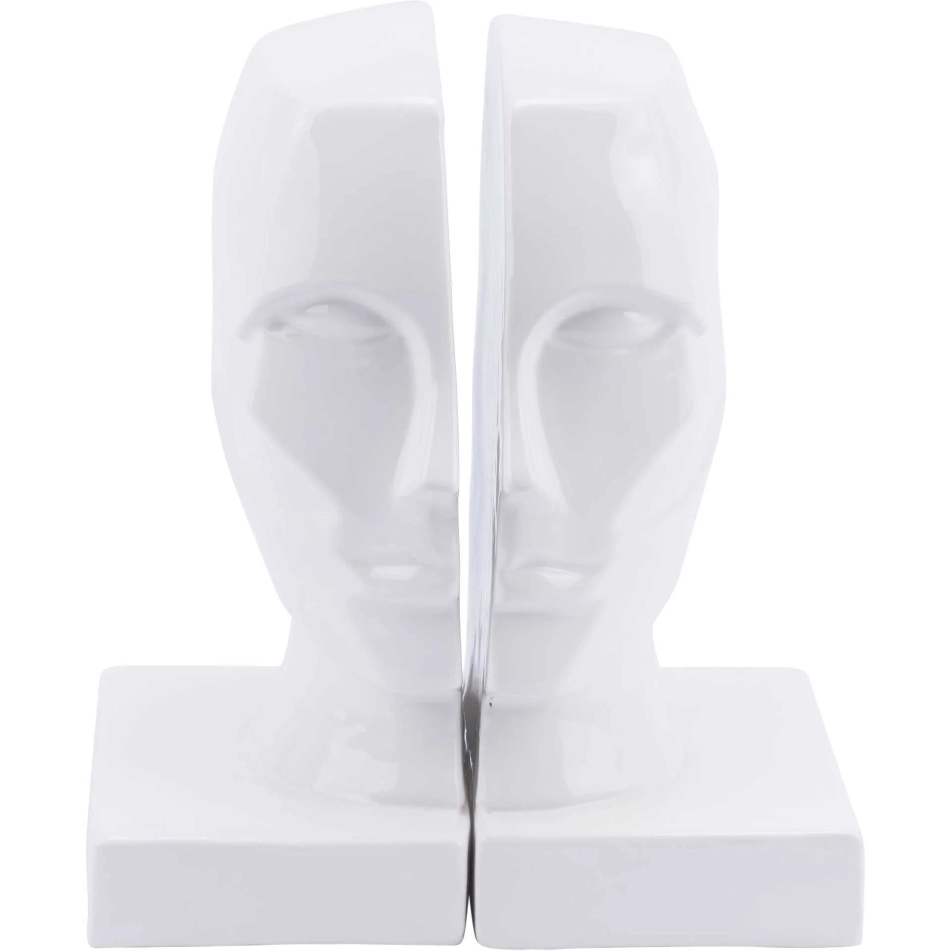 Face Bookends White - Image 4