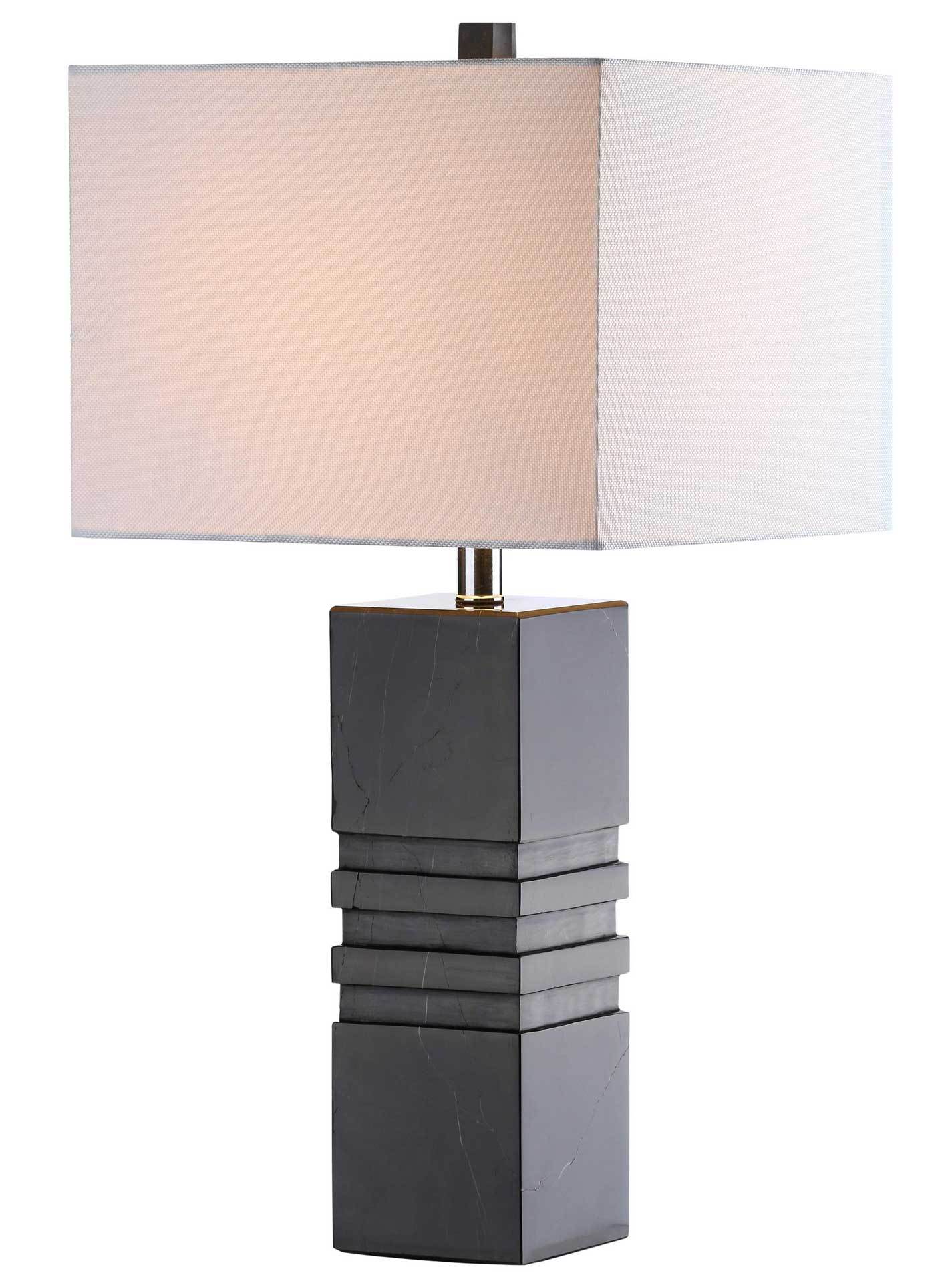 Fairmont Marble Table Lamp Black - Image 2
