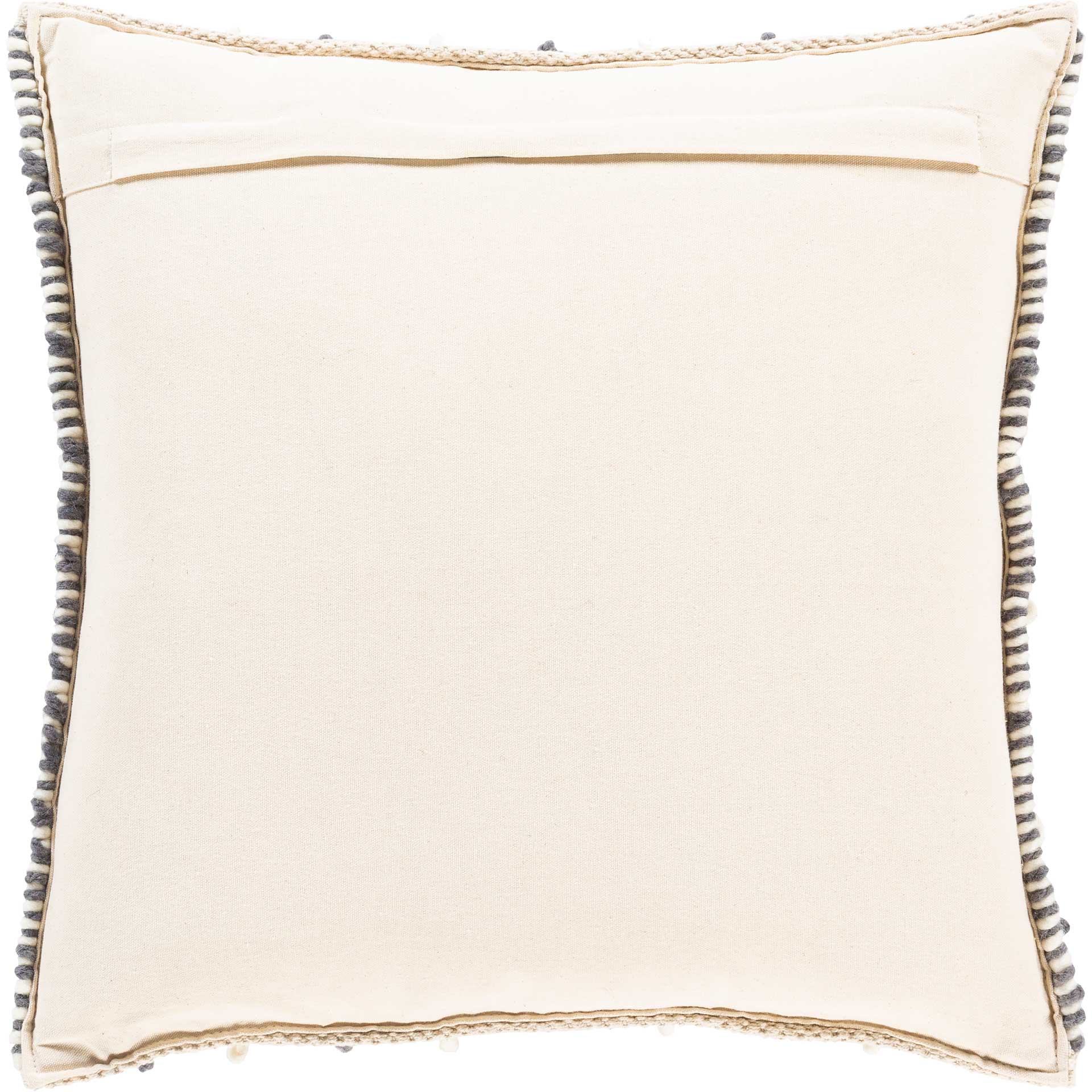 Faisal Pillow Cream/Khaki/Charcoal - Image 2