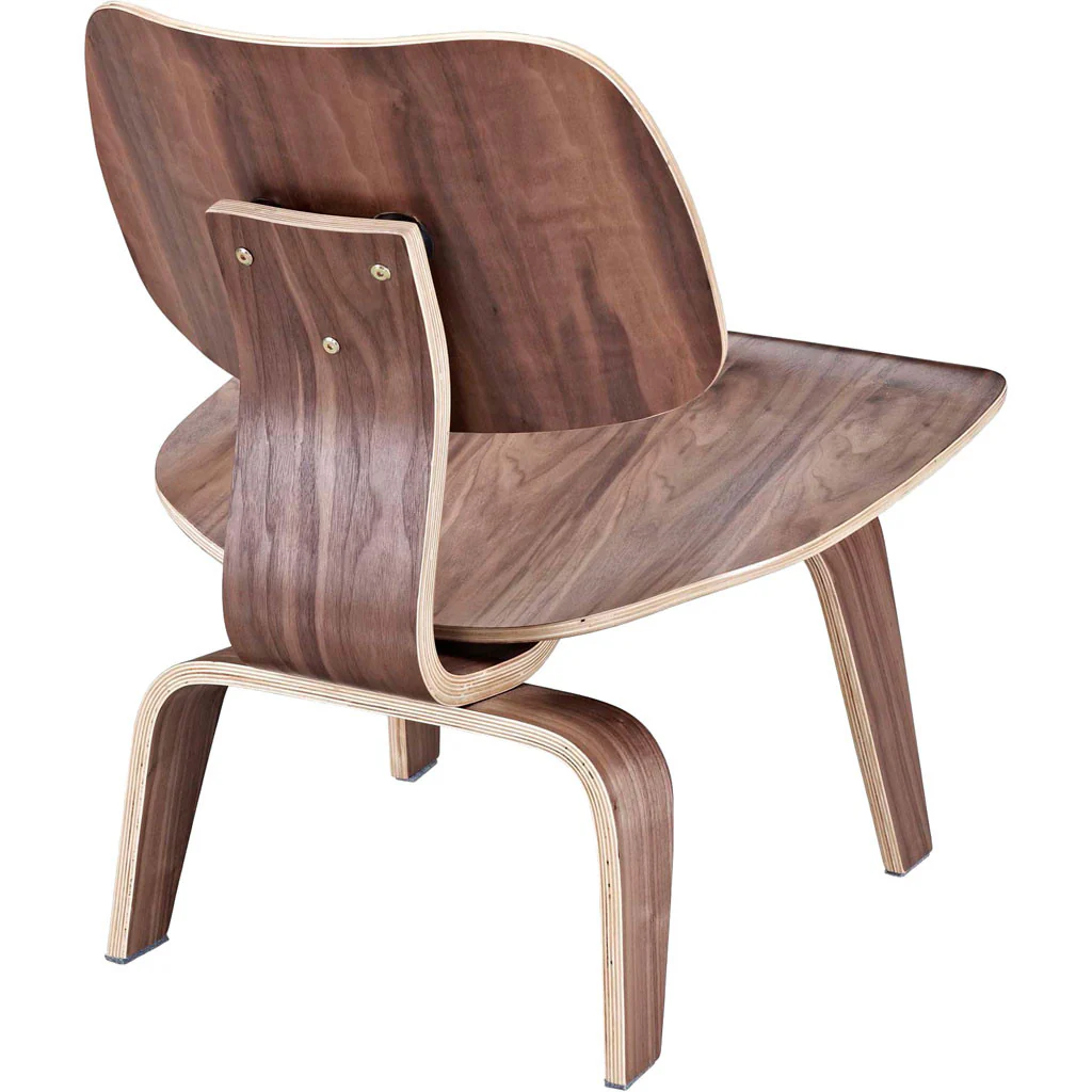 Faith Lounge Chair Walnut - Image 3