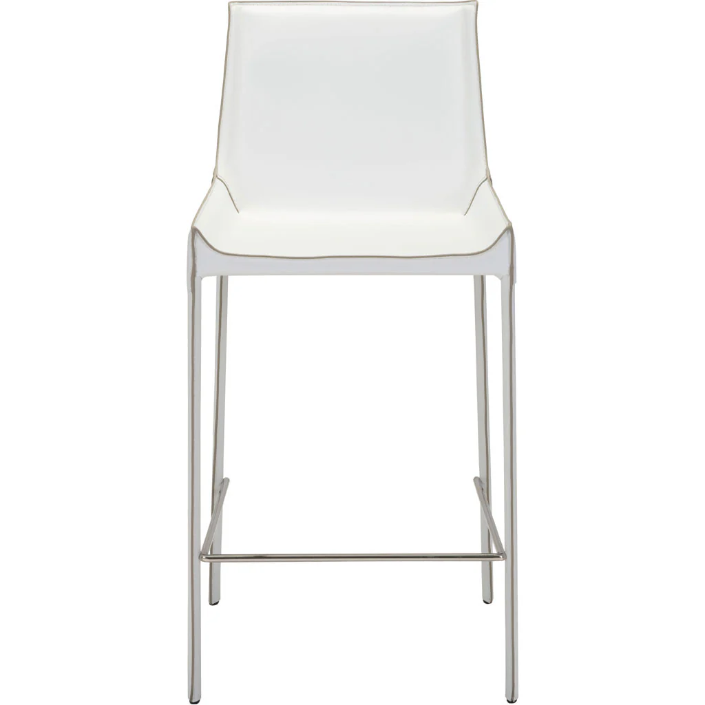 Fallon Bar Chair White (Set of 2) - Image 3