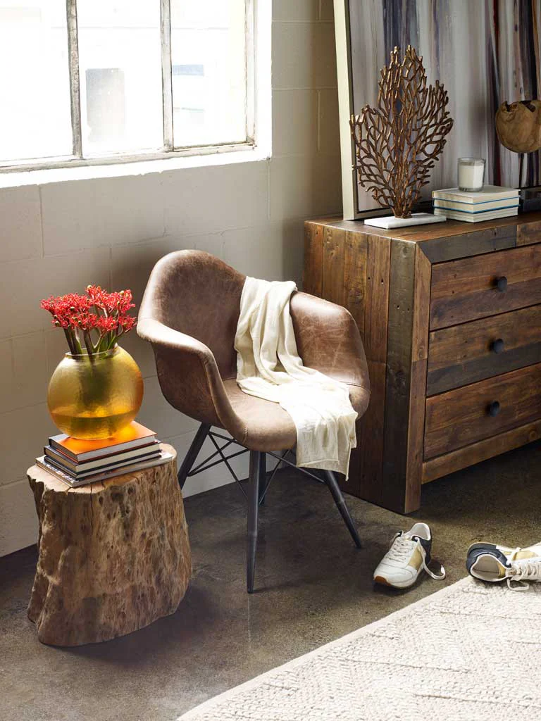 Fallon Club Chair Light Brown - Image 3