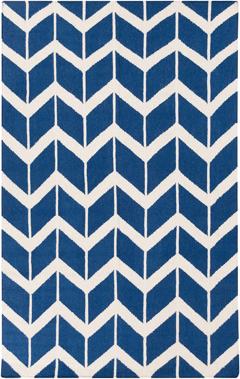 Fallon Cobalt/Ivory Area Rug - Image 2