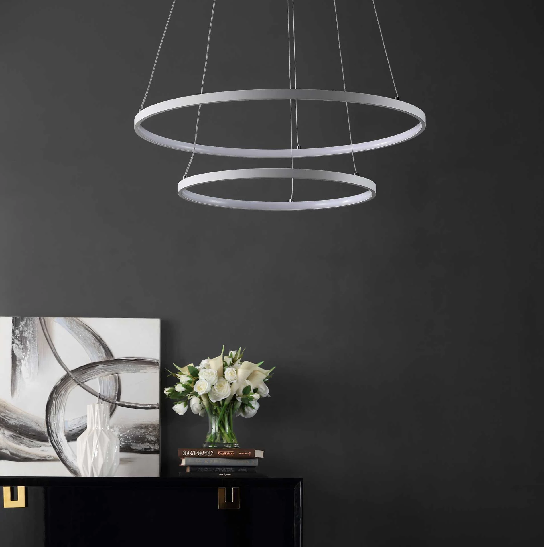 Fanlia LED Pendant White - Image 3