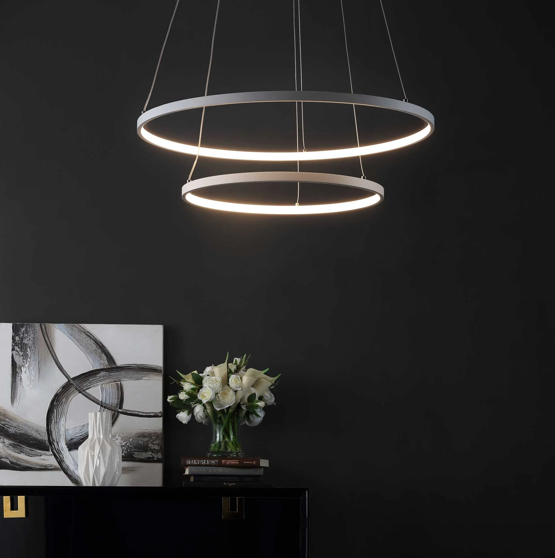 Fanlia LED Pendant White - Image 4