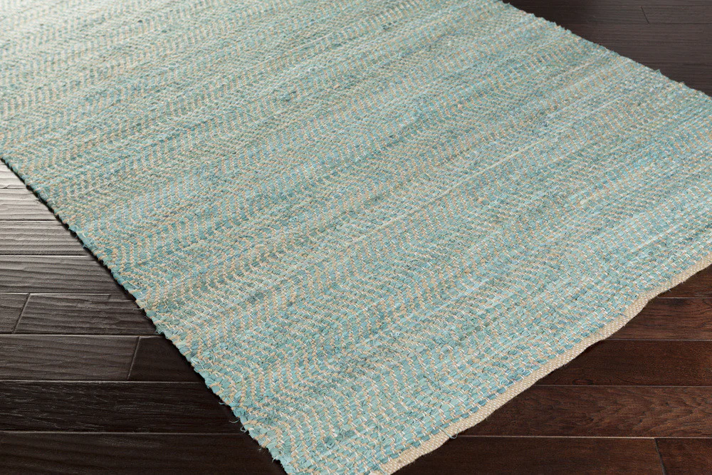 Fanore Aqua/Olive Area Rug - Image 2