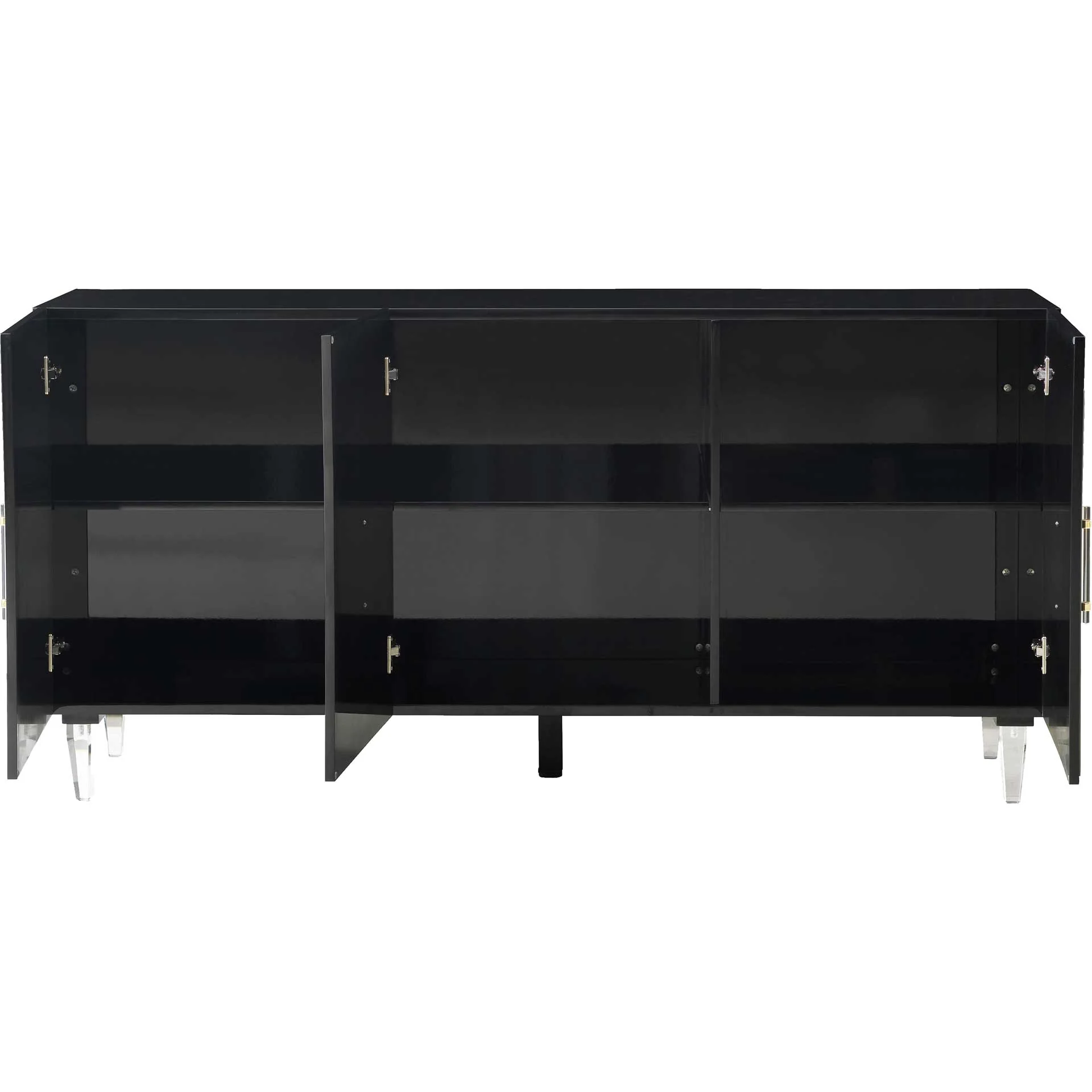 Faryn Lacquer Buffet Black - Image 4