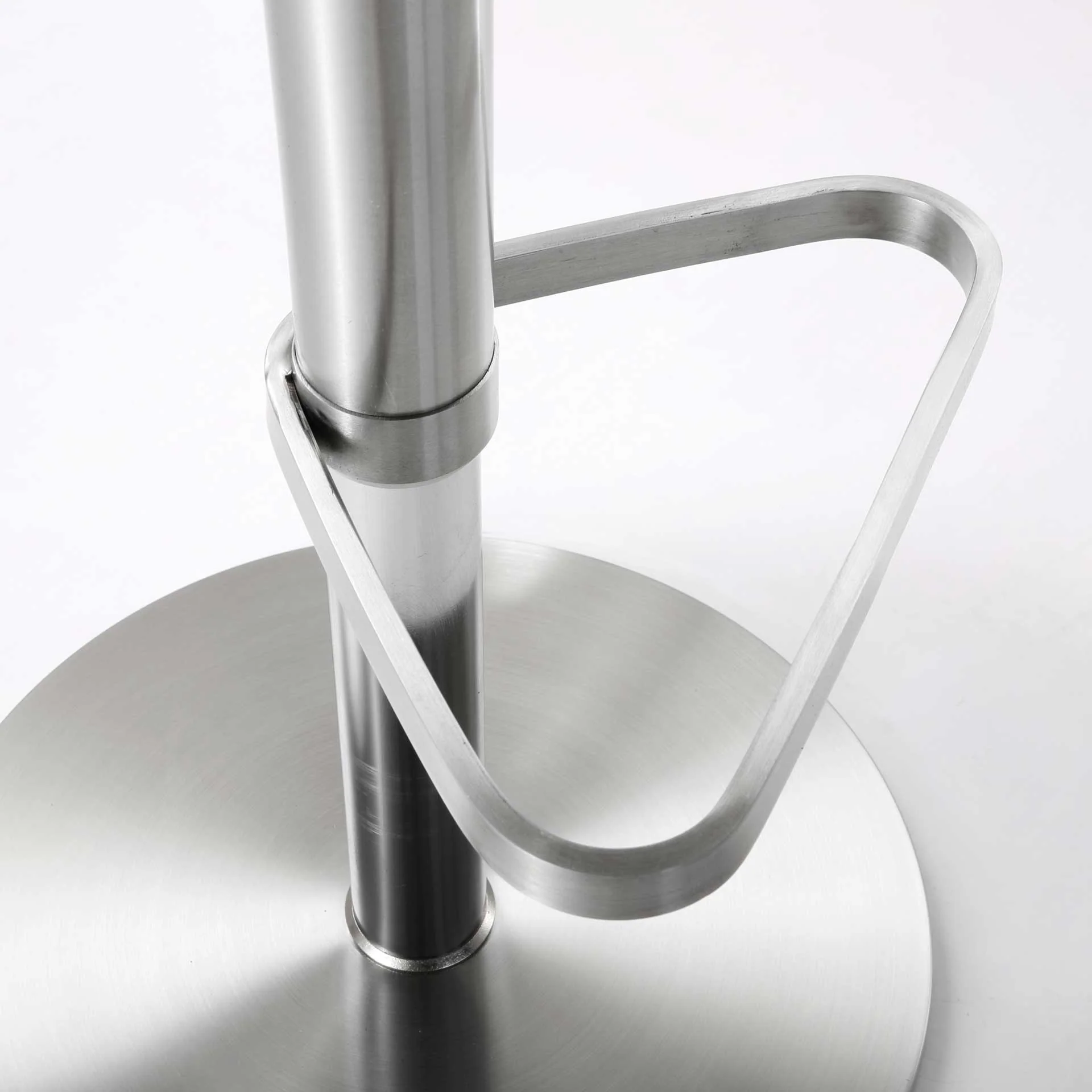 Fatima Stainless Steel Bar Stool Black - Image 6