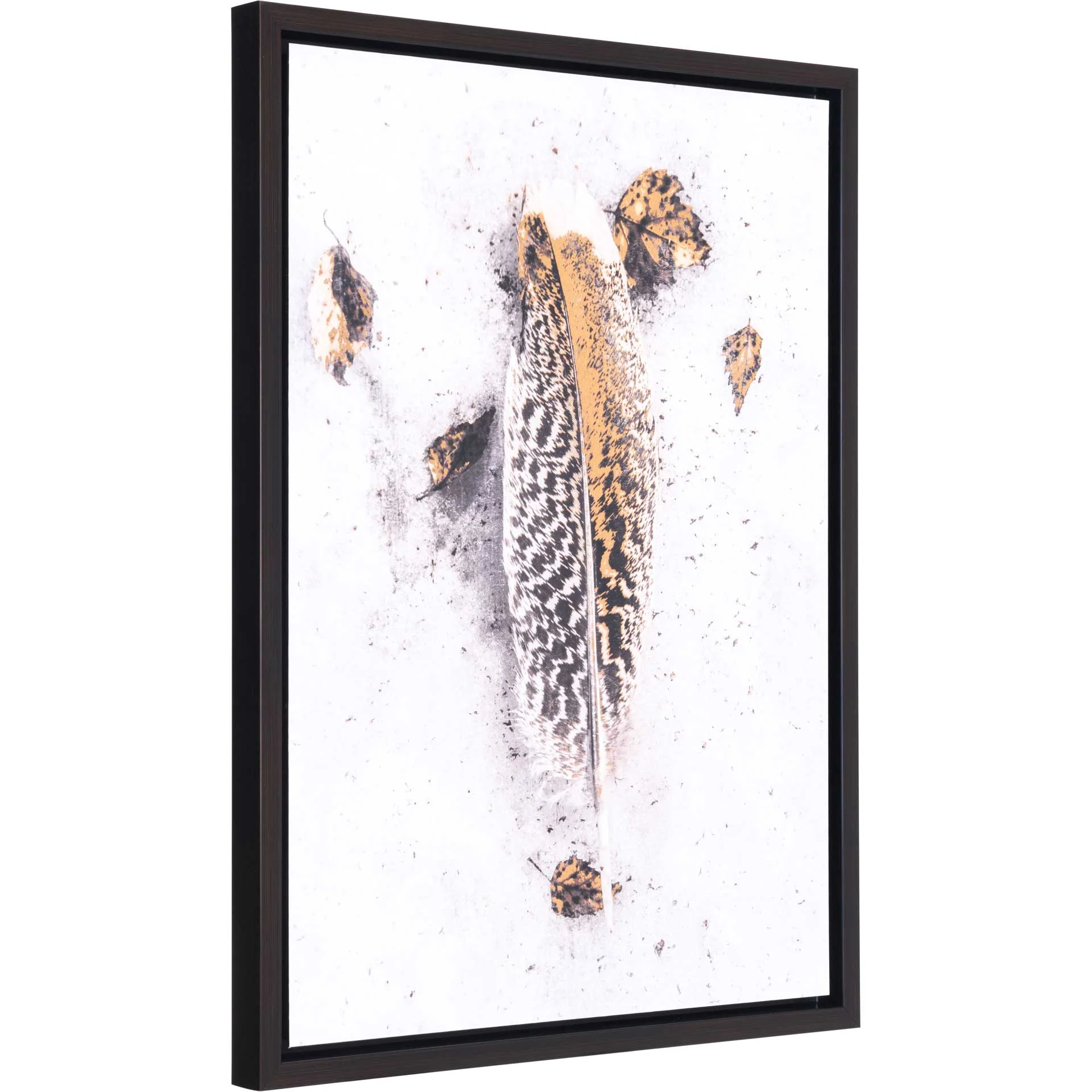 Feather Canvas White/Gold - Image 2