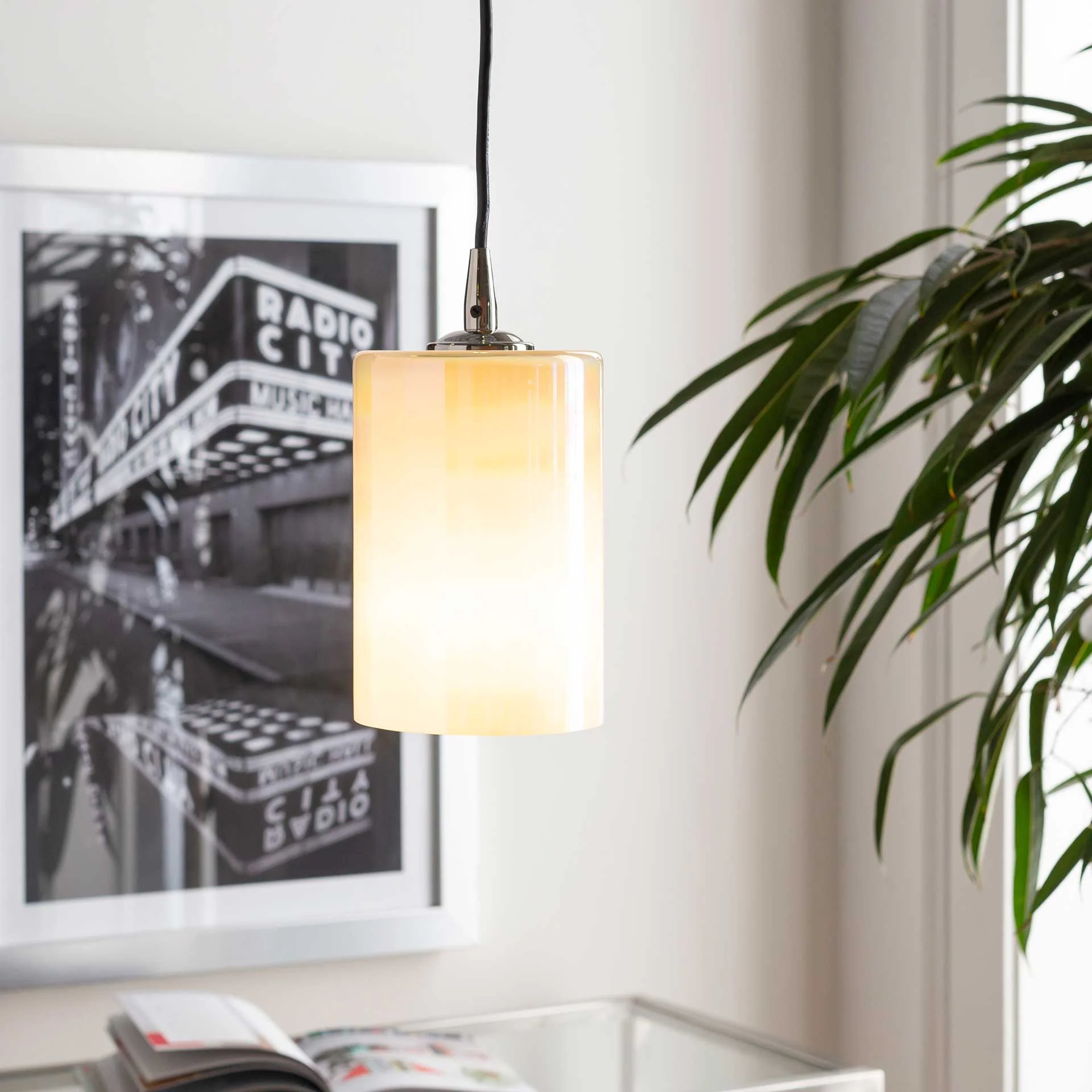 Felipe Ceiling Lamp White/Nickel - Image 4