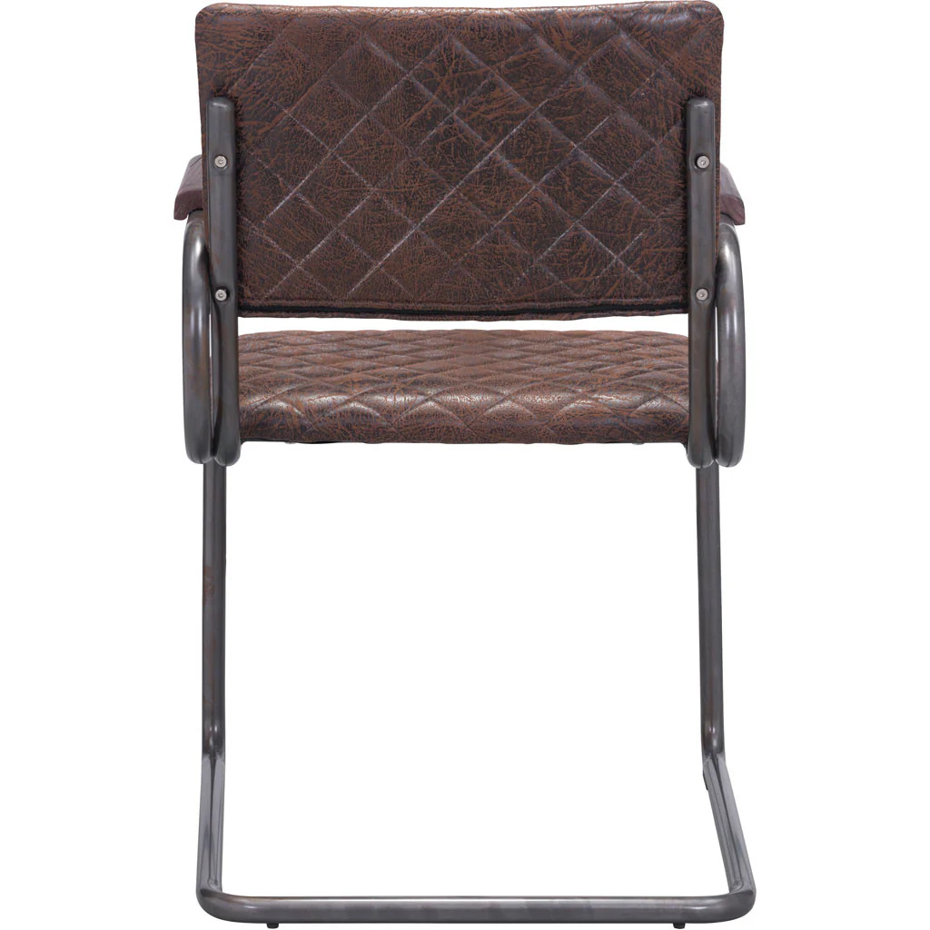Fermo Arm Chair Vintage Brown (Set of 2) - Image 4
