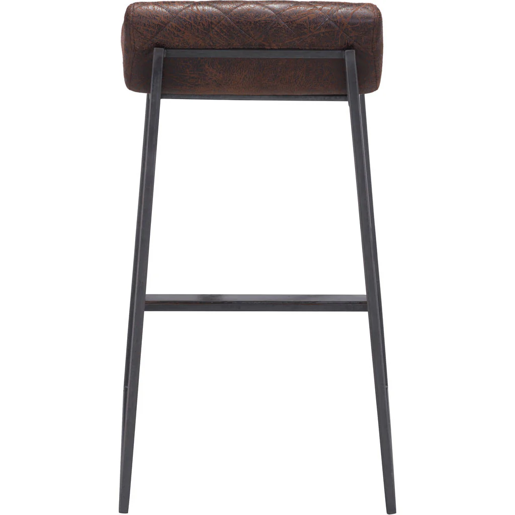 Fermo Counter Stool Vintage Brown (Set of 2) - Image 4