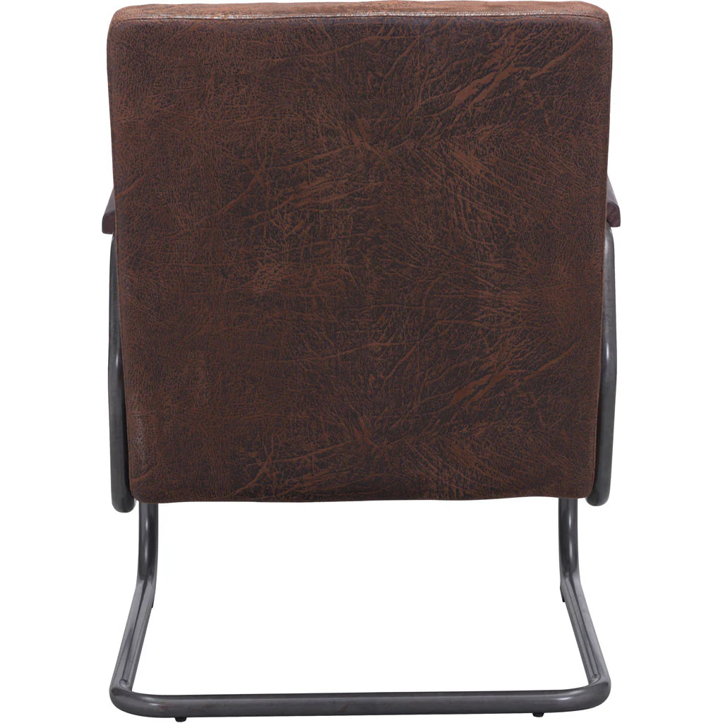 Fermo Lounge Chair Vintage Brown - Image 5