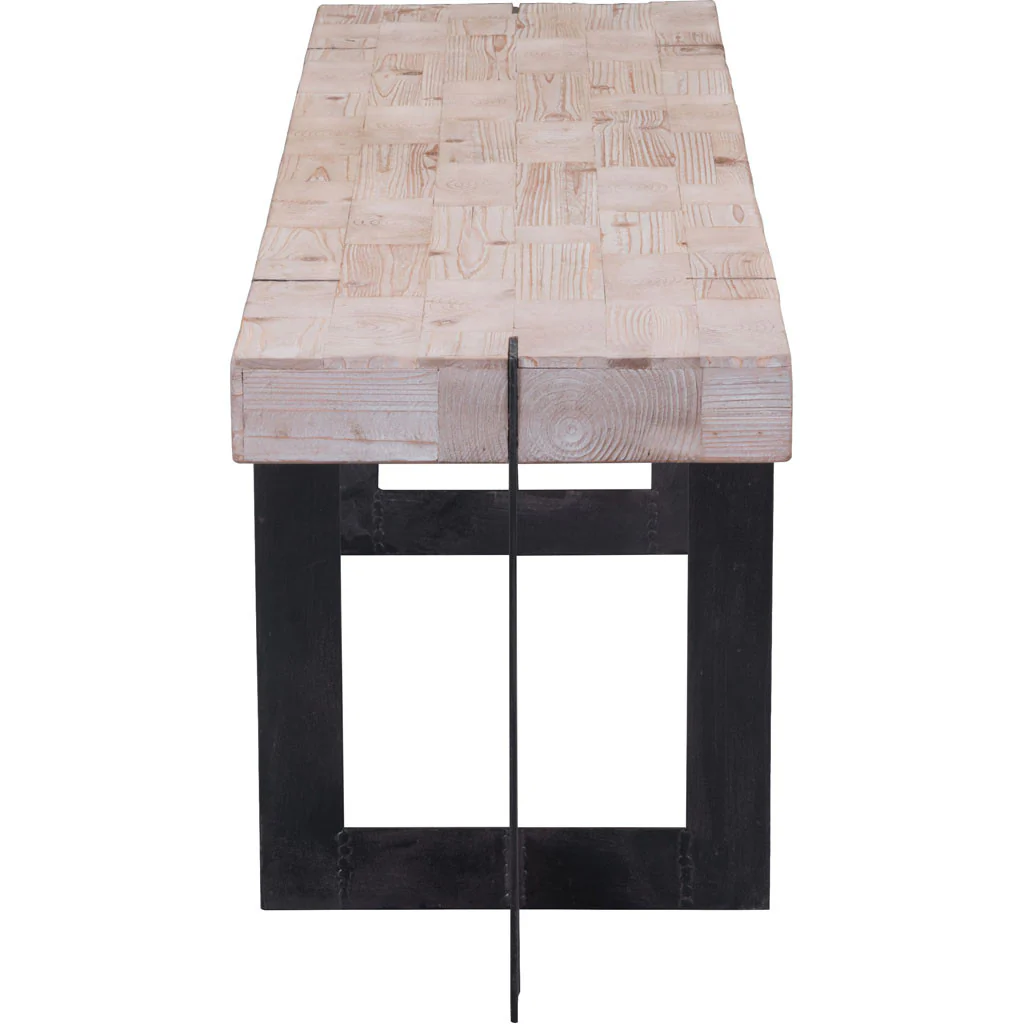 Ferrara Bench Natural Pine - Image 2