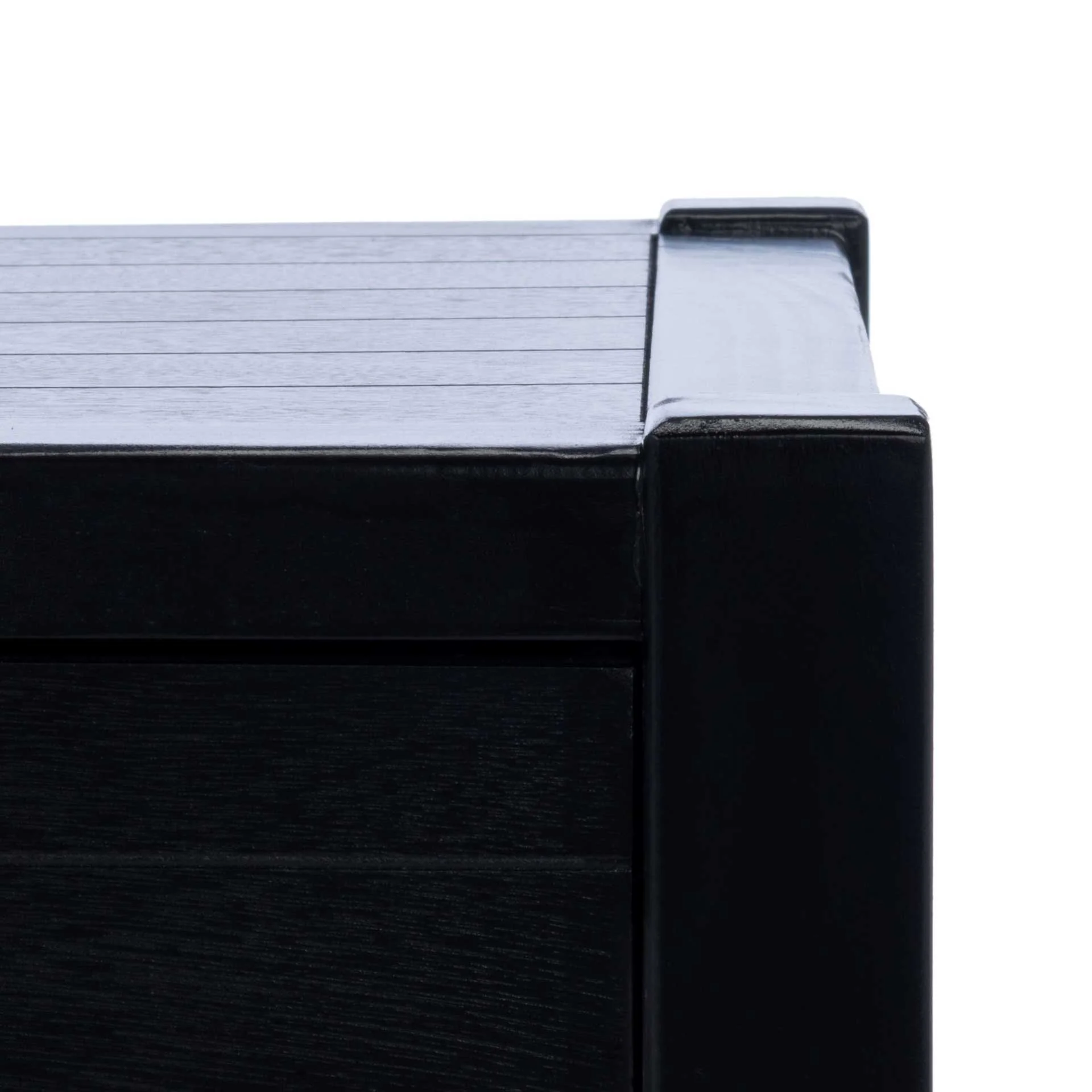 Fidelma 2 Drawer Coffee Table Black - Image 5