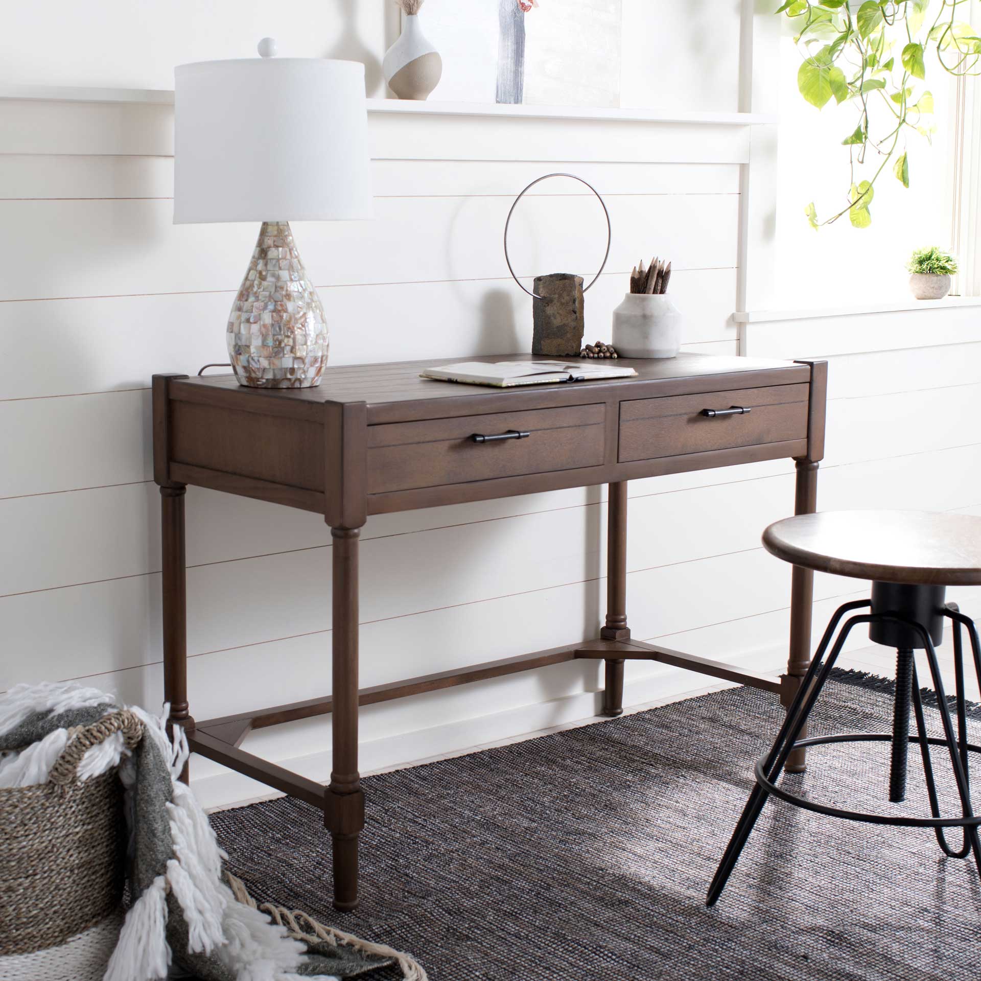 Fidelma Writing Desk Brown - Image 8