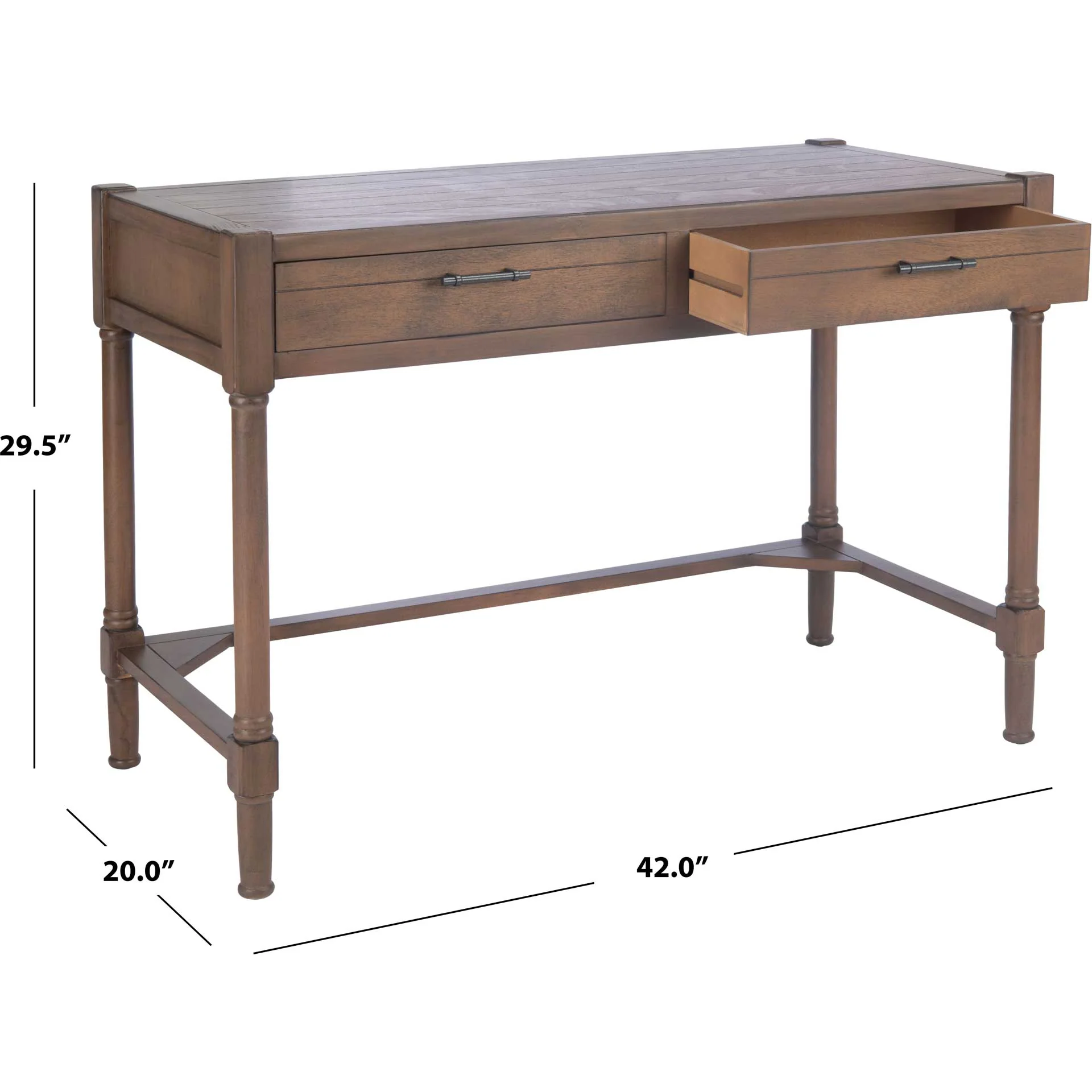 Fidelma Writing Desk Brown - Image 9