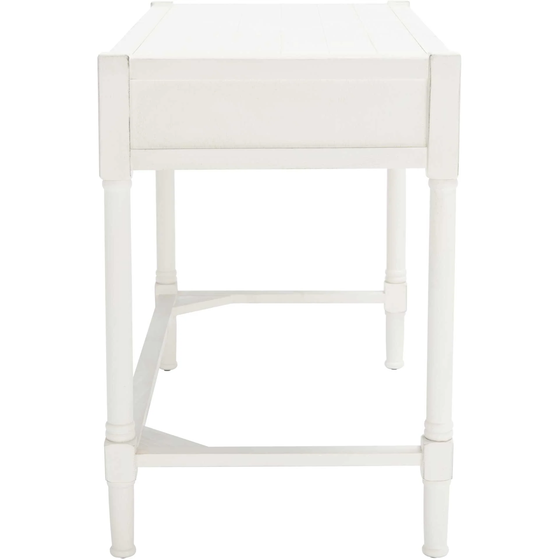 Fidelma Writing Desk Distressed White - Image 3