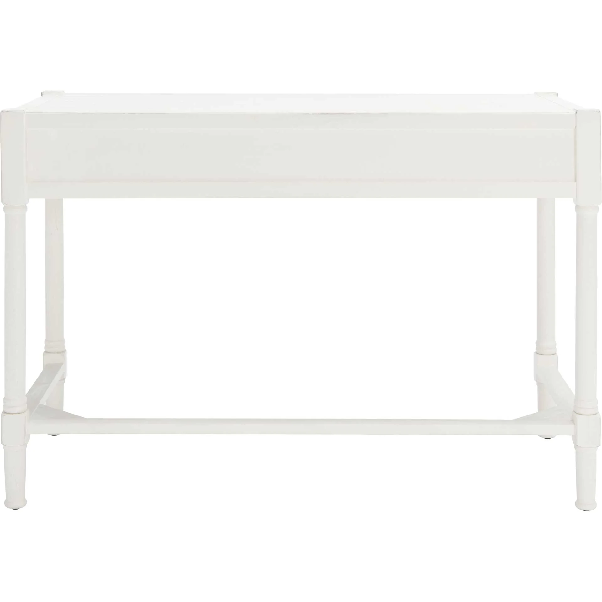 Fidelma Writing Desk Distressed White - Image 4