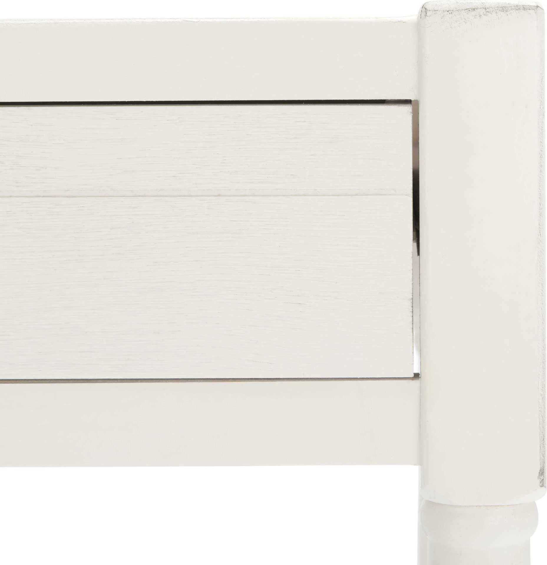 Fidelma Writing Desk Distressed White - Image 5