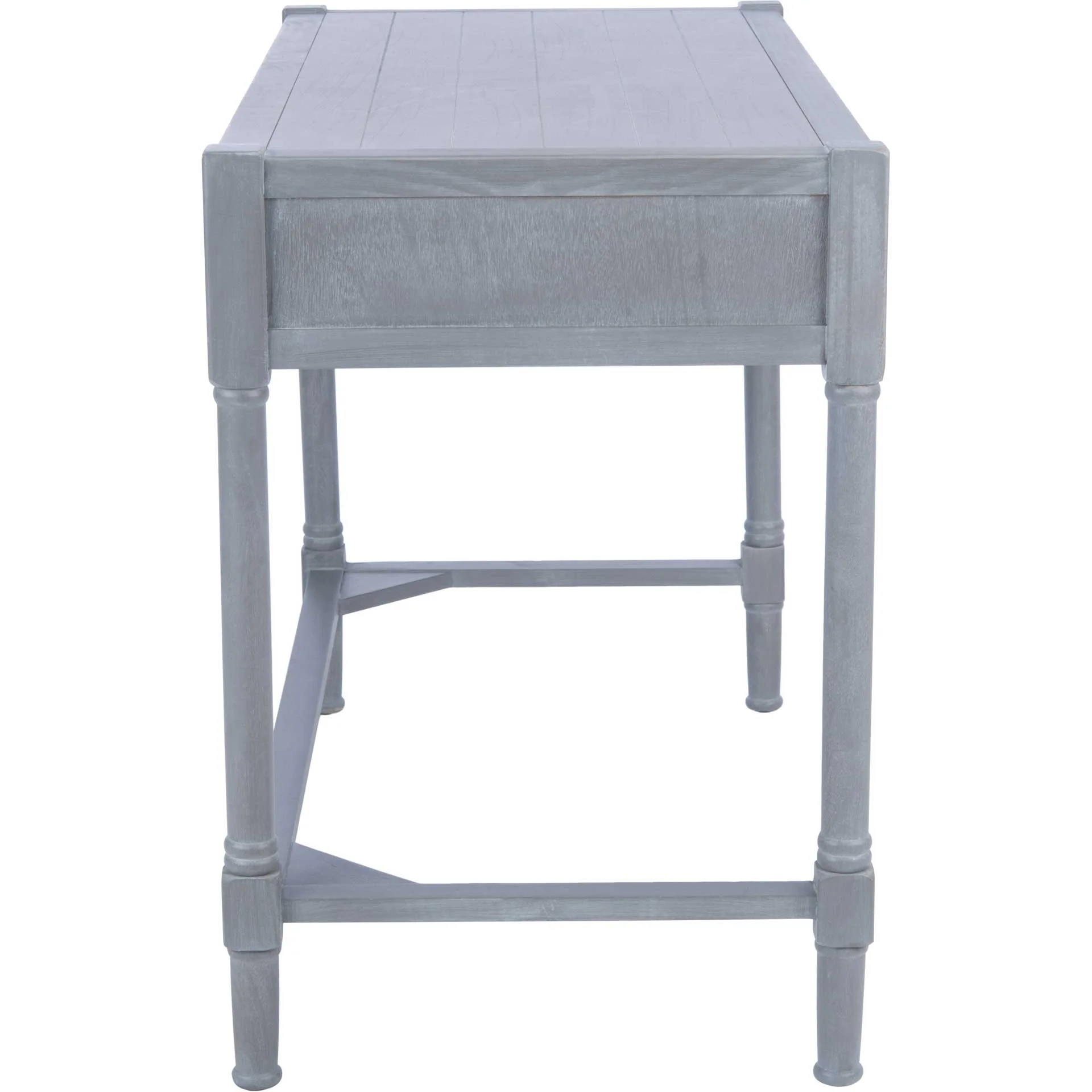 Fidelma Writing Desk White Washed Gray - Image 3