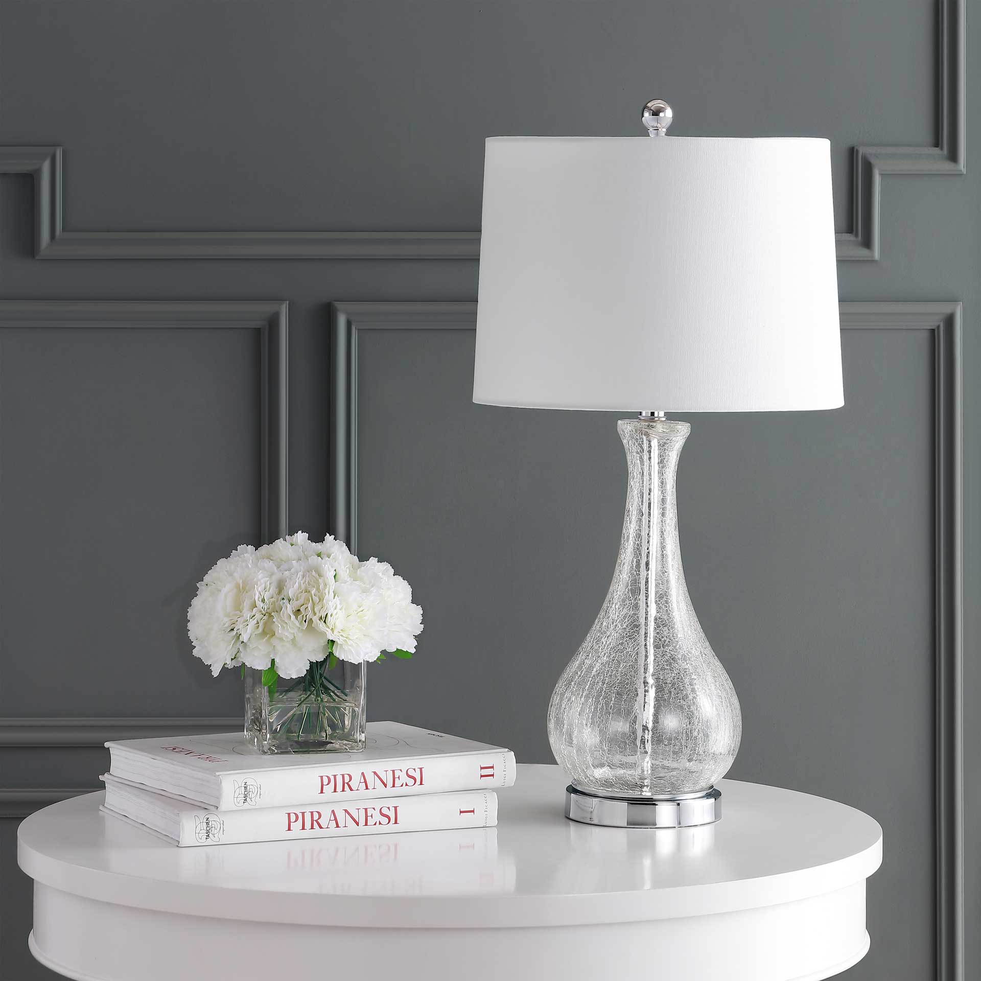 Finesse Table Lamp Crack Clear - Image 3