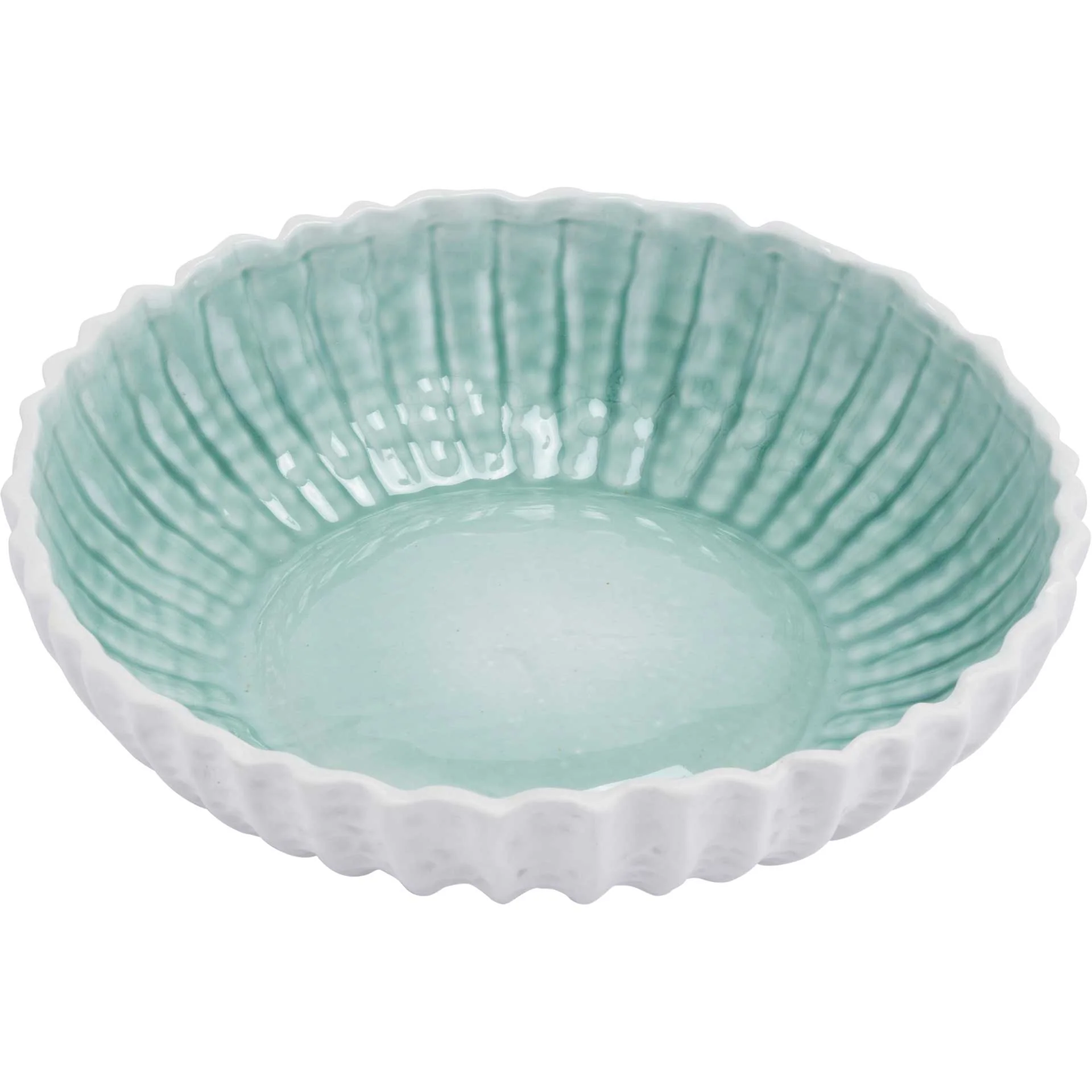 Fiore Bowl White/Green - Image 2