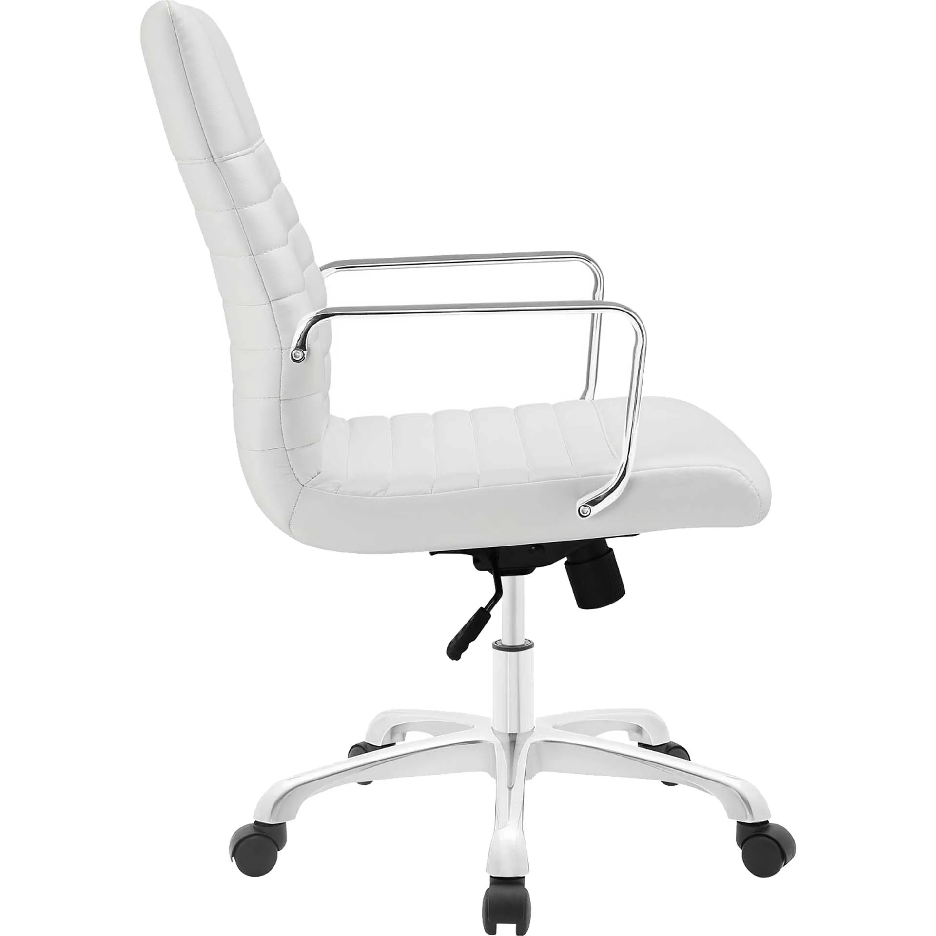 Fisher Mid Back Office Chair White - Image 2
