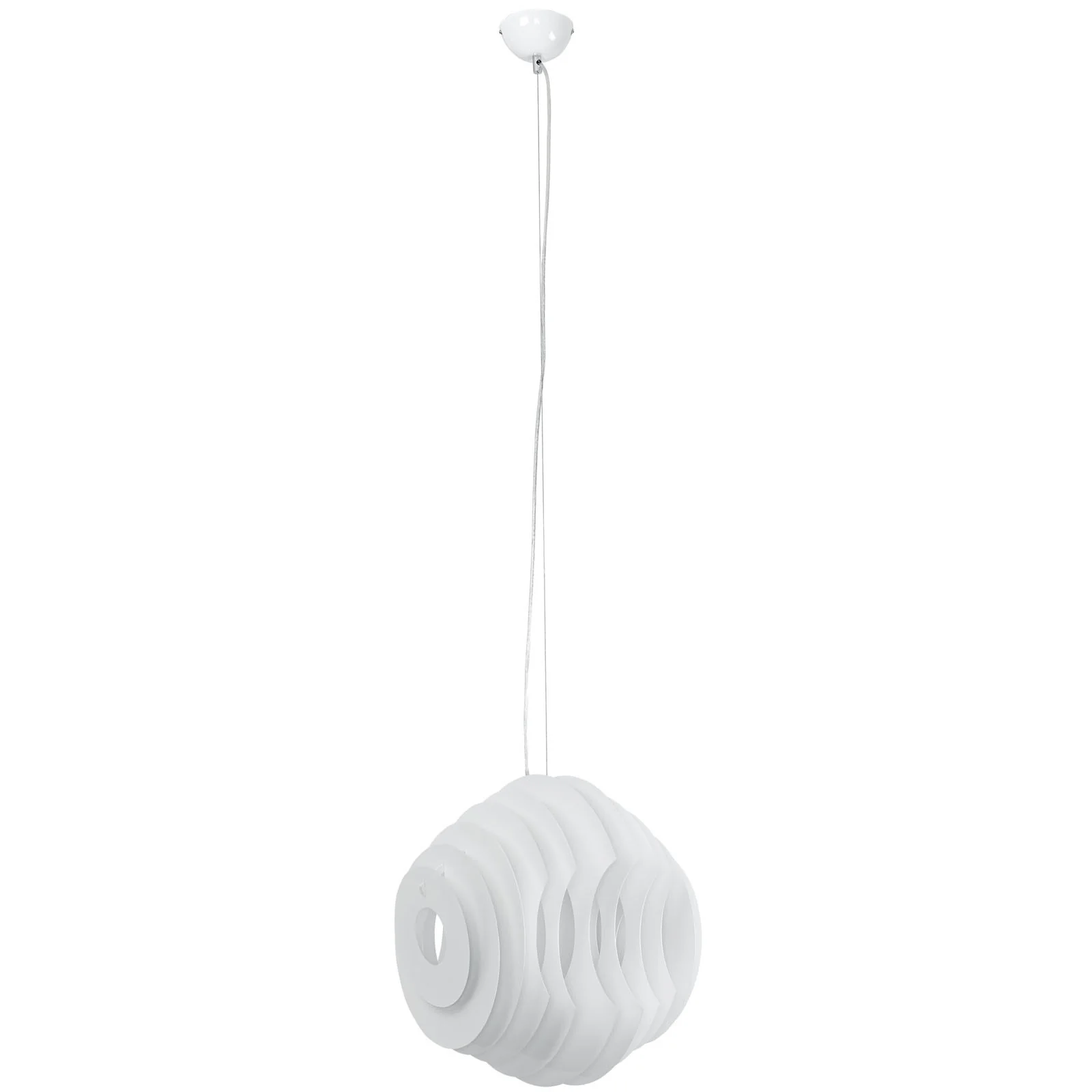 Fishes Aluminum Pendant Light White - Image 2