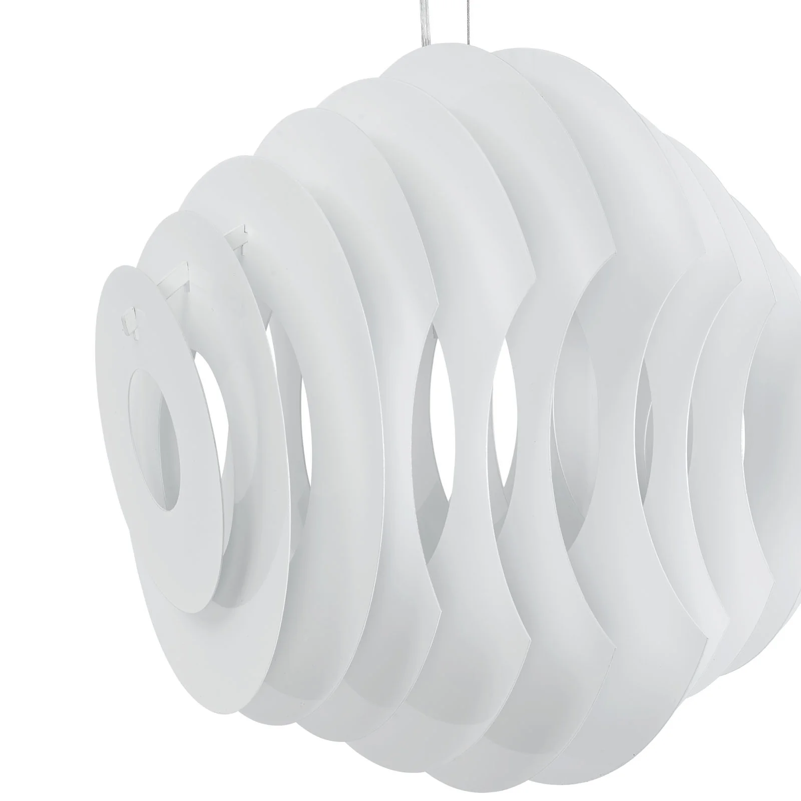 Fishes Aluminum Pendant Light White - Image 3