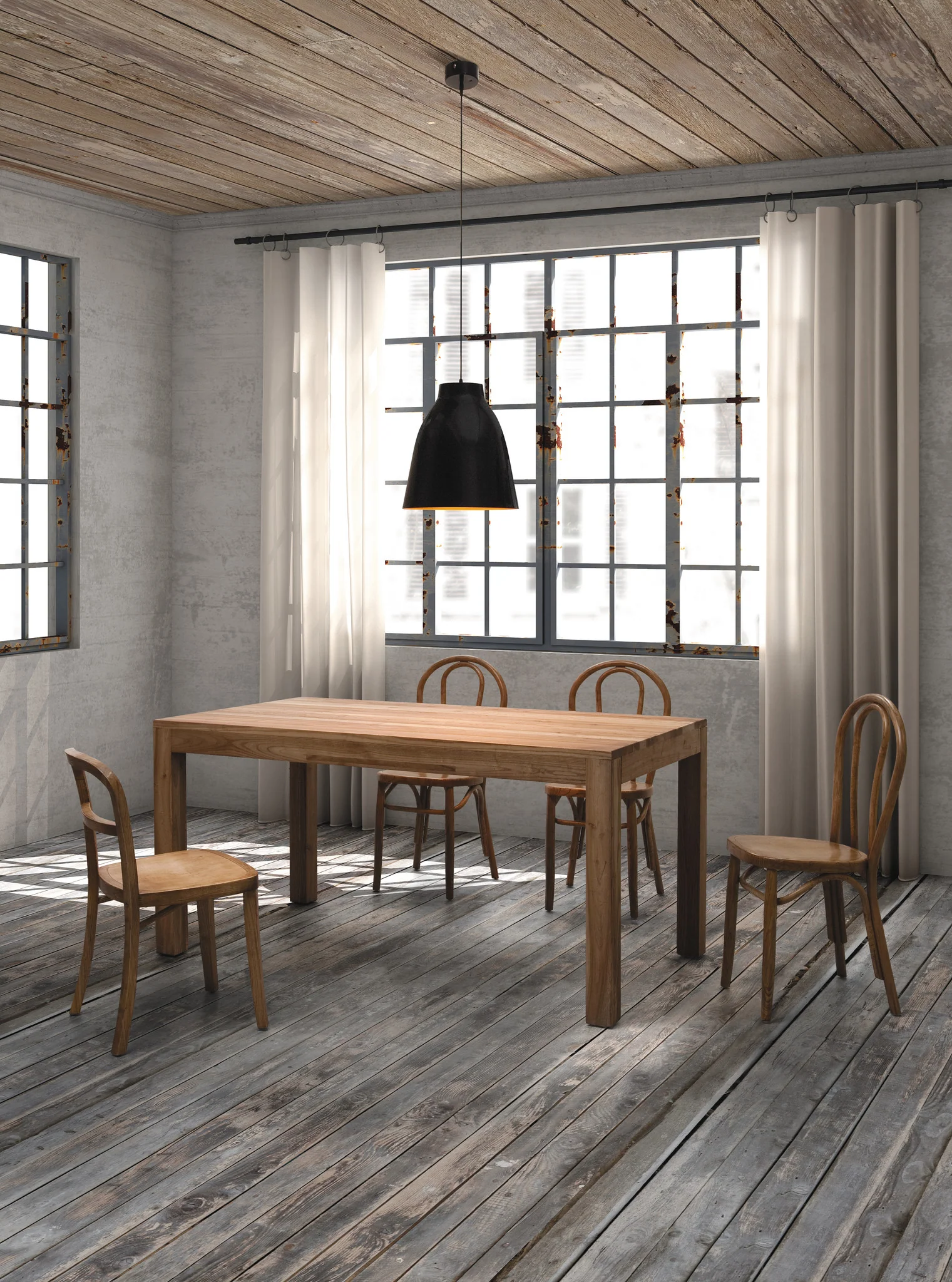 Fitchburg Table Distressed Natural - Image 4