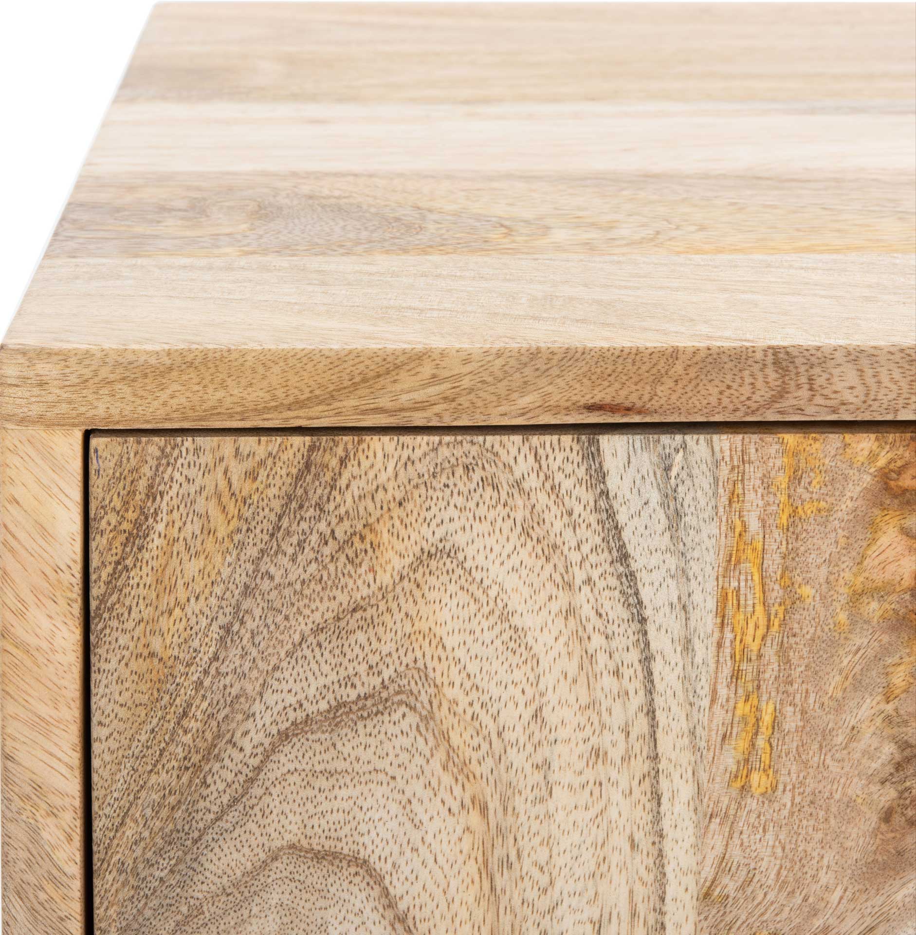 Flannery Nightstand Natural/Brass - Image 7