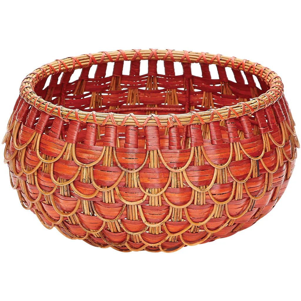 Fleming Scale Basket Red/Orange - Image 3