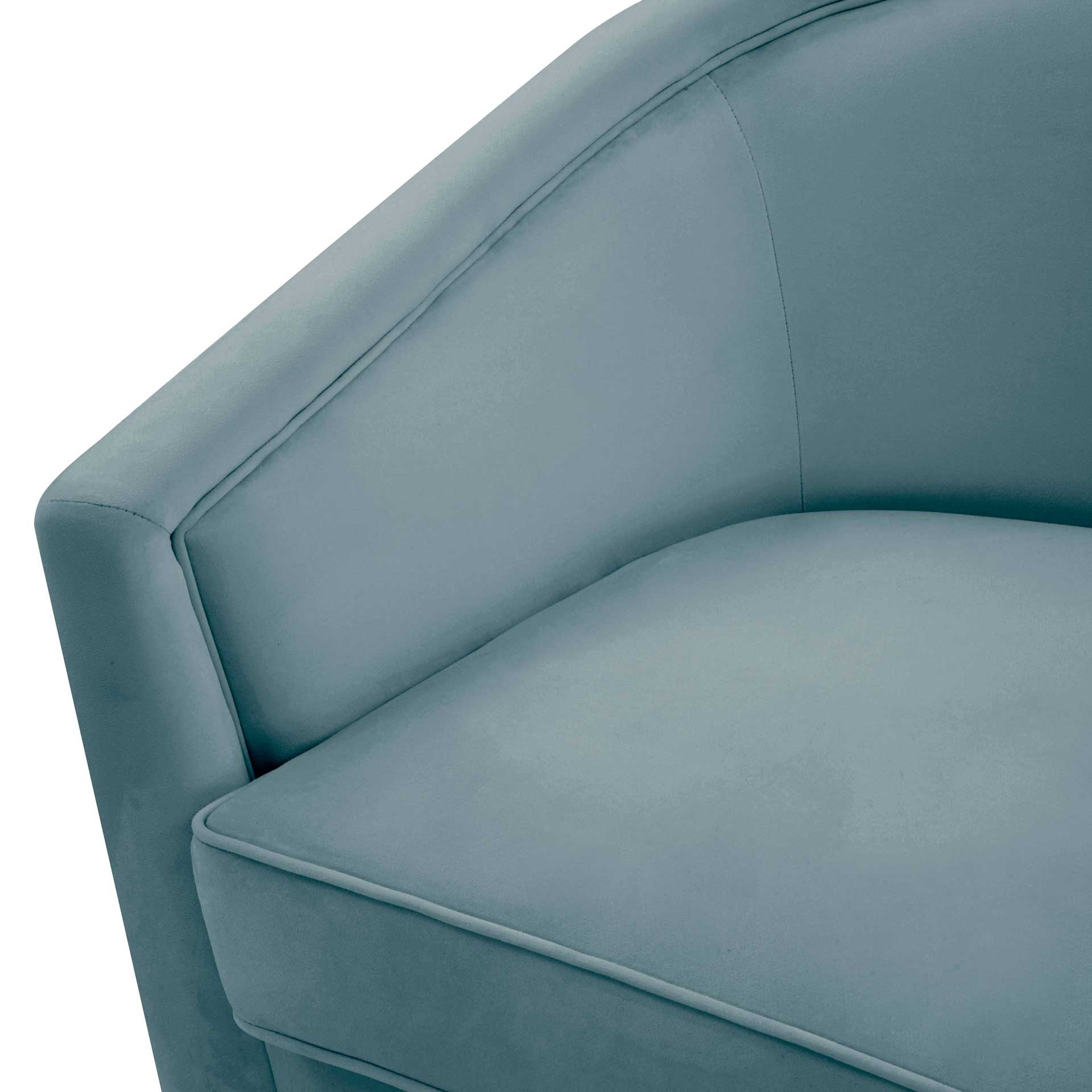 Fleur Swivel Chair Bluestone - Image 4