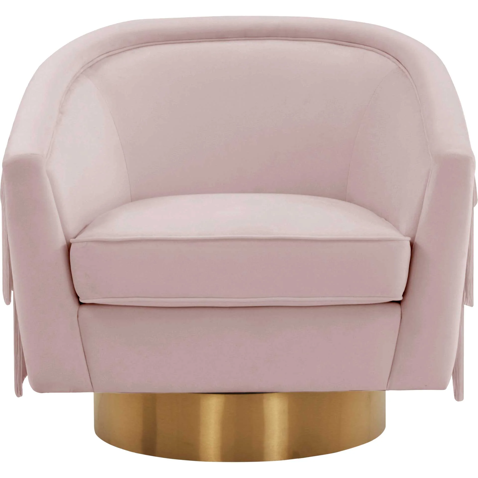 Fleur Swivel Chair Blush - Image 2