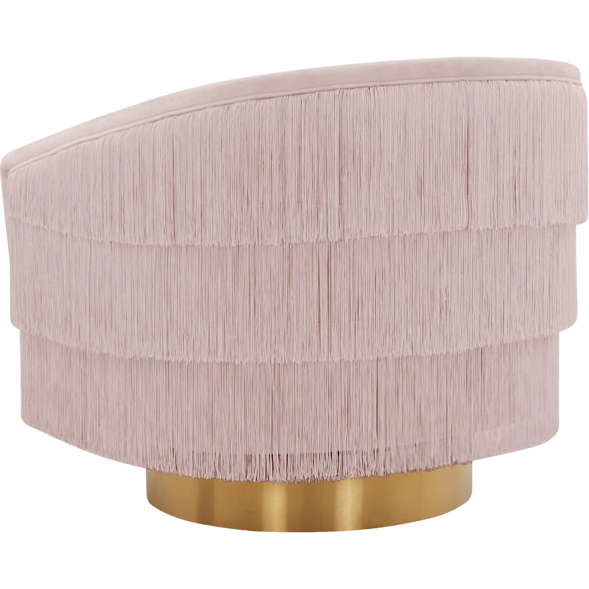 Fleur Swivel Chair Blush - Image 3