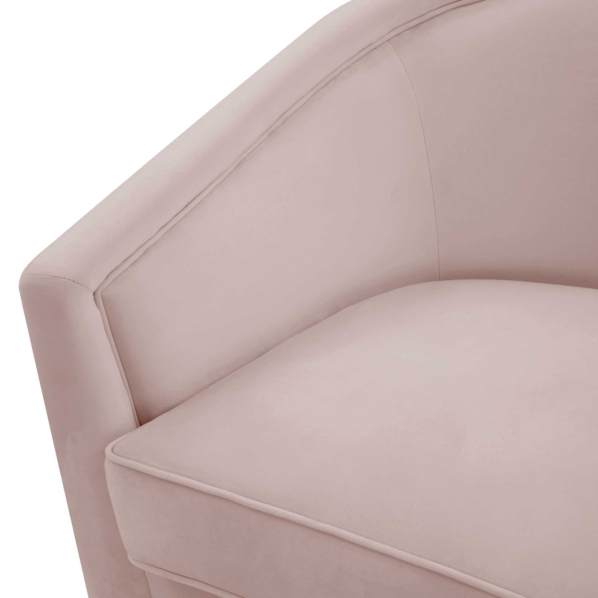 Fleur Swivel Chair Blush - Image 4