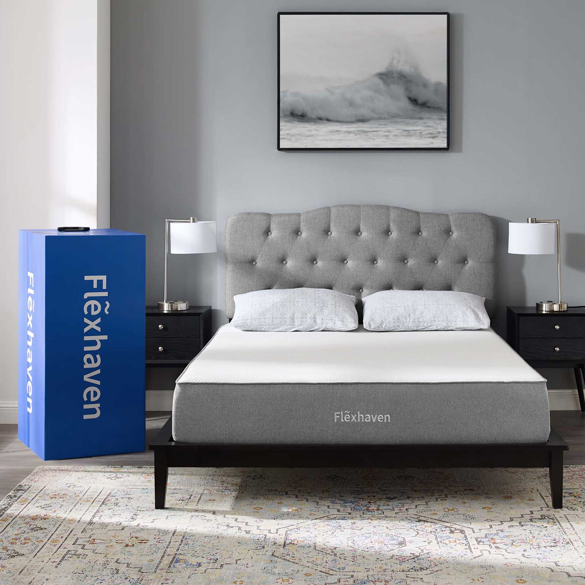 Flexhaven 10" Pressure-Relief Memory Foam Mattress White - Image 13