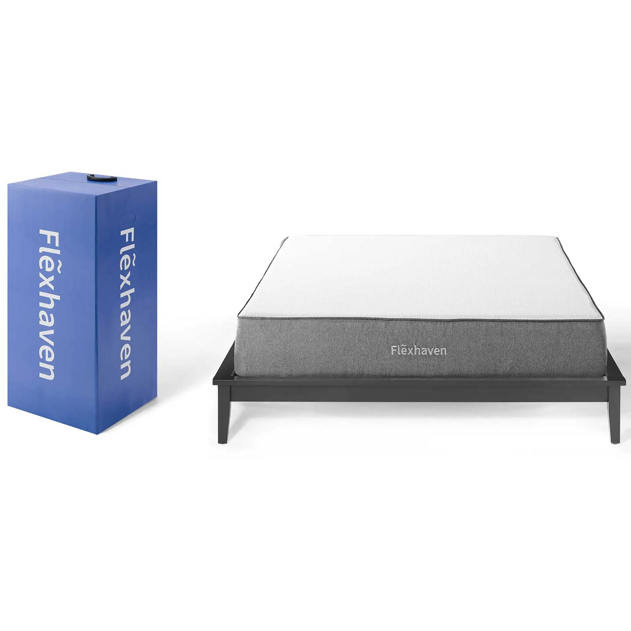 Flexhaven 10" Pressure-Relief Memory Foam Mattress White - Image 6