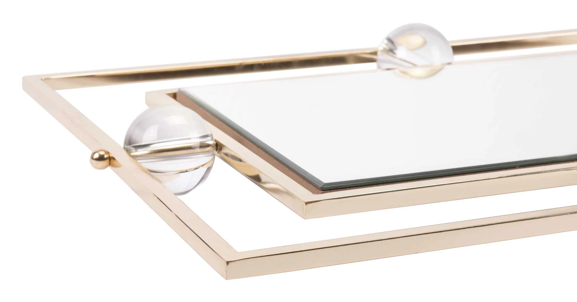 Floating Rectangle Lucite Mirror - Image 3