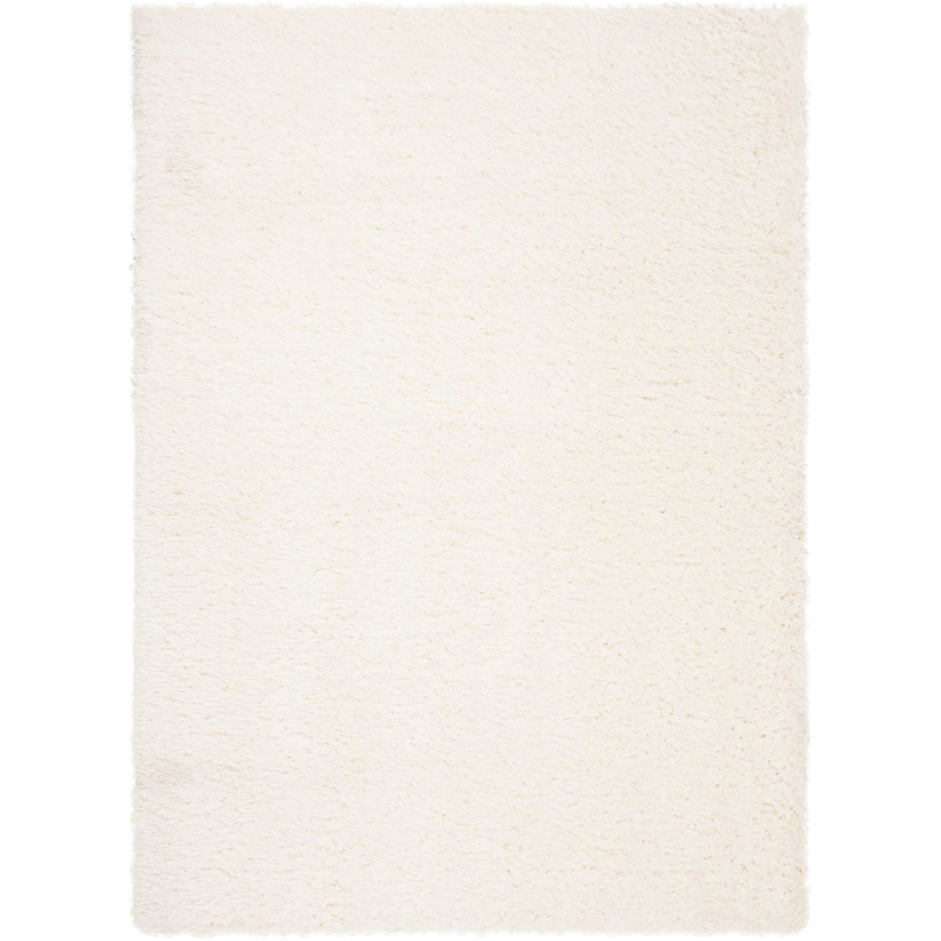 Flokati Shag Ivory Area Rug - Image 2
