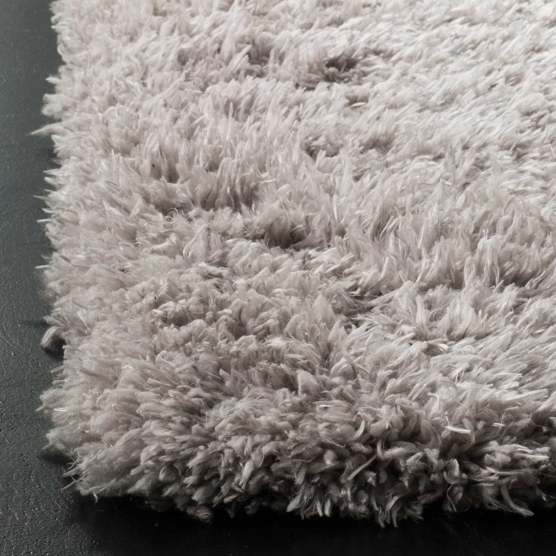 Flokati Shag Silver Area Rug - Image 3