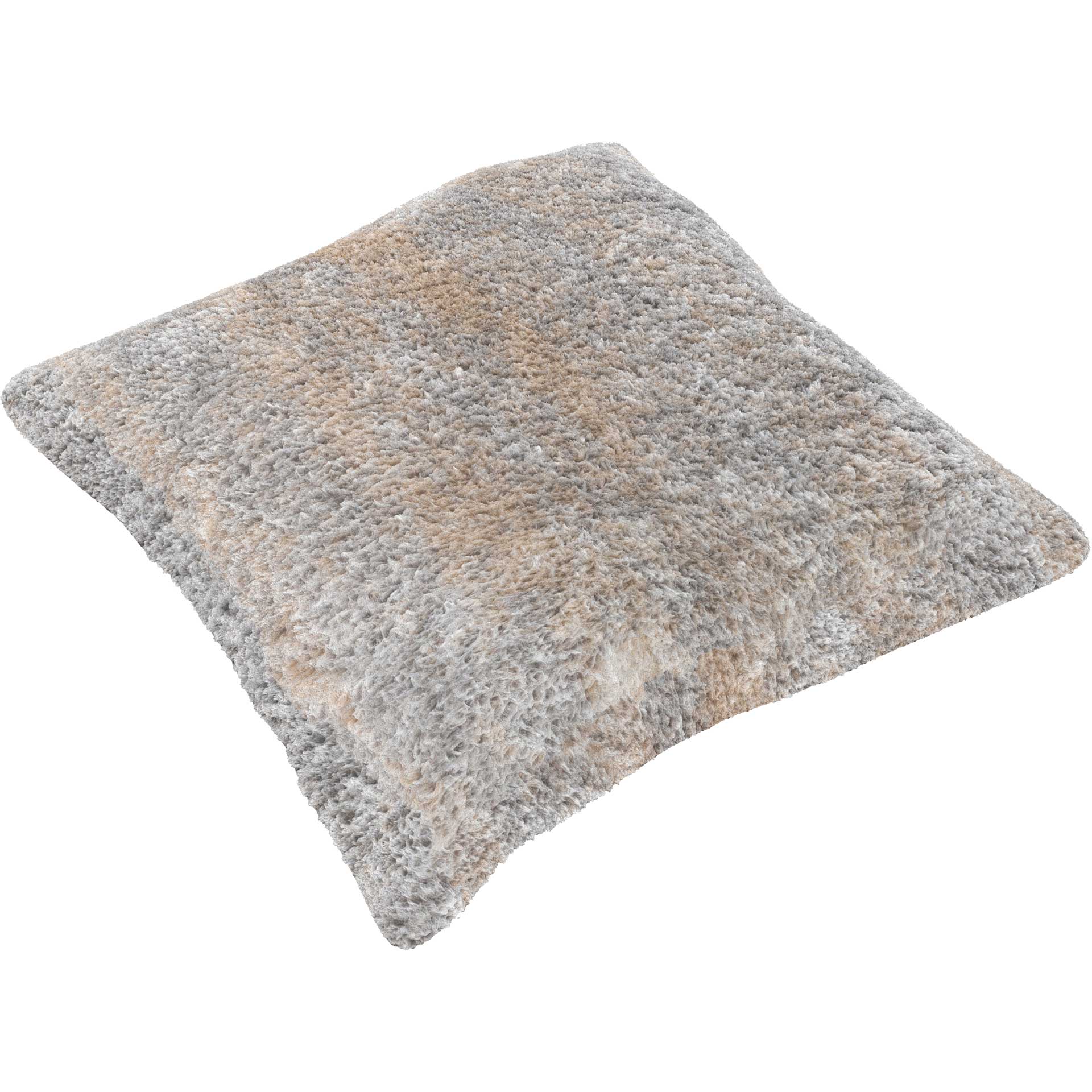 Flora Pillow Light Gray/Beige - Image 2