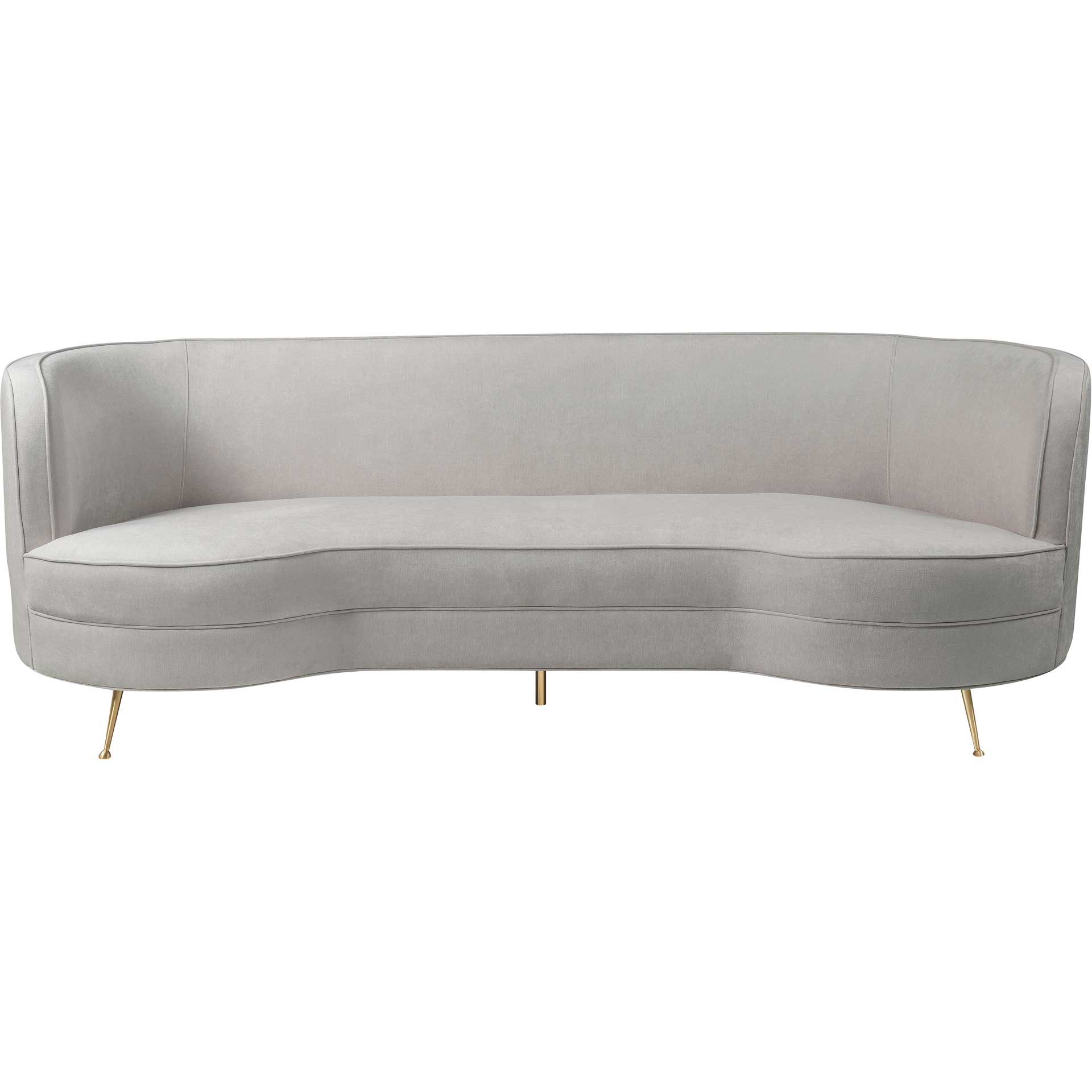 Flourish Chenille Sofa Cream - Image 2