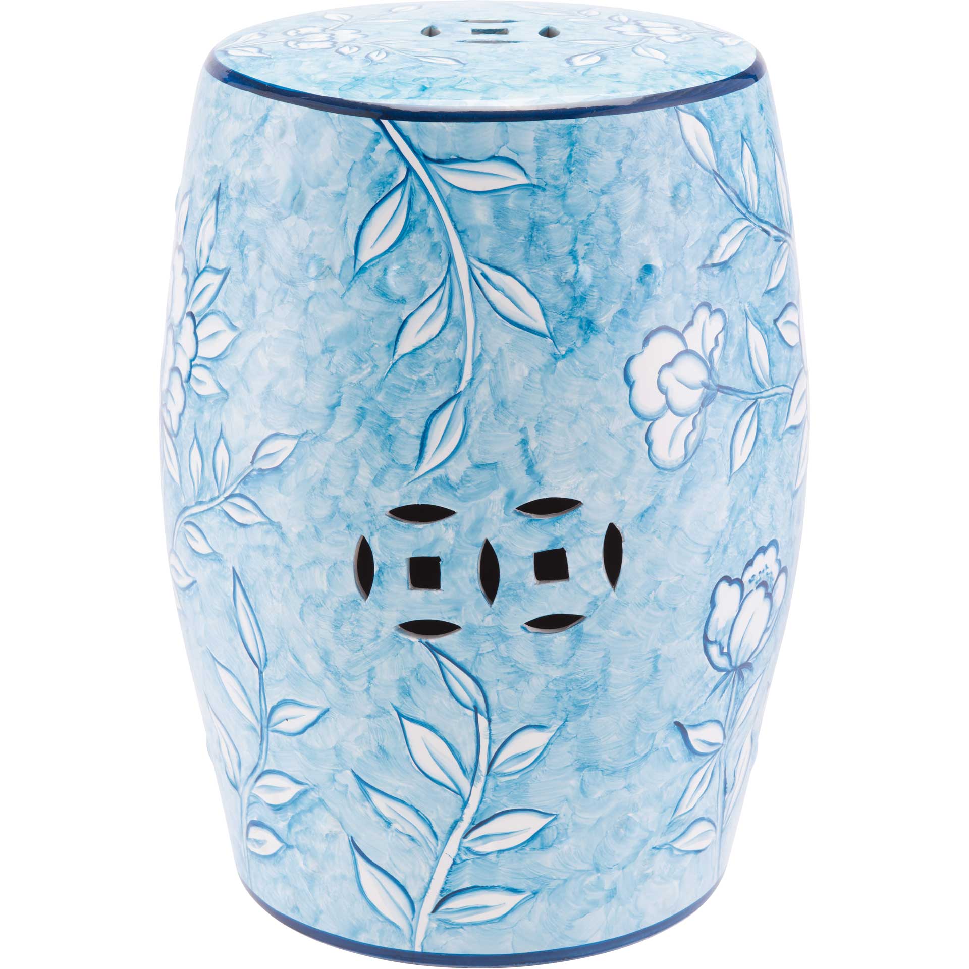Flower Garden Seat Blue/White - Image 2