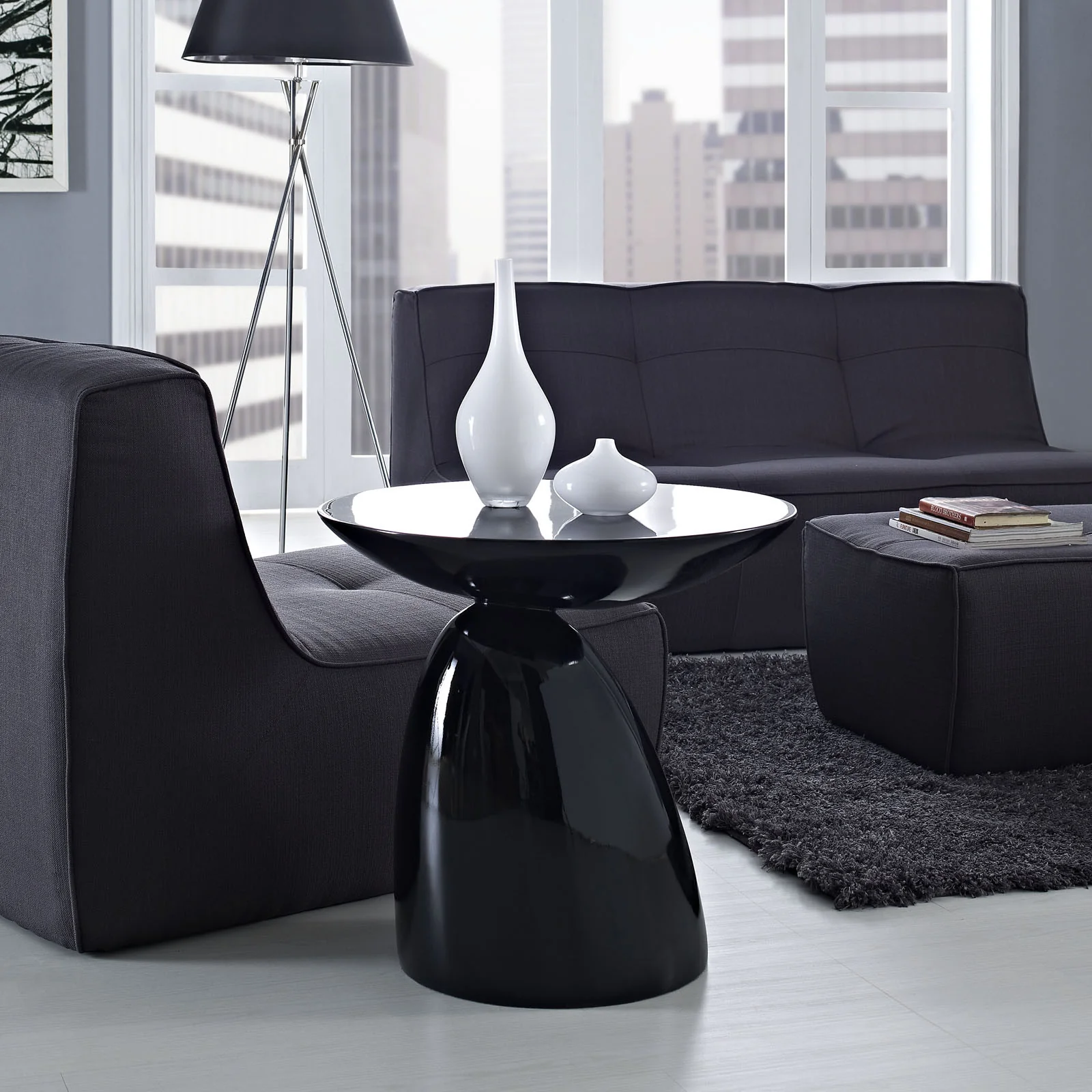 Flux Side Table Black - Image 4