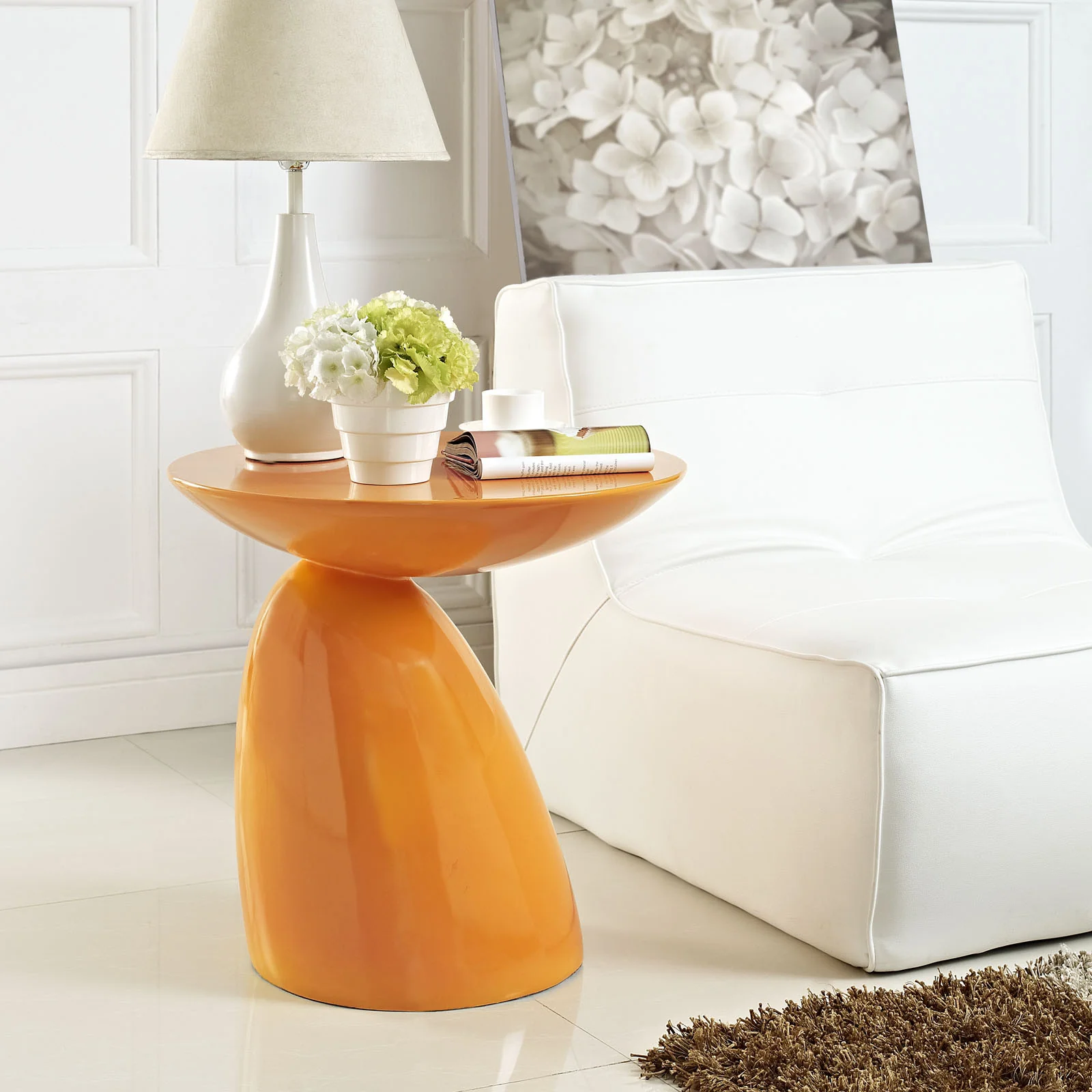 Flux Side Table Orange - Image 4