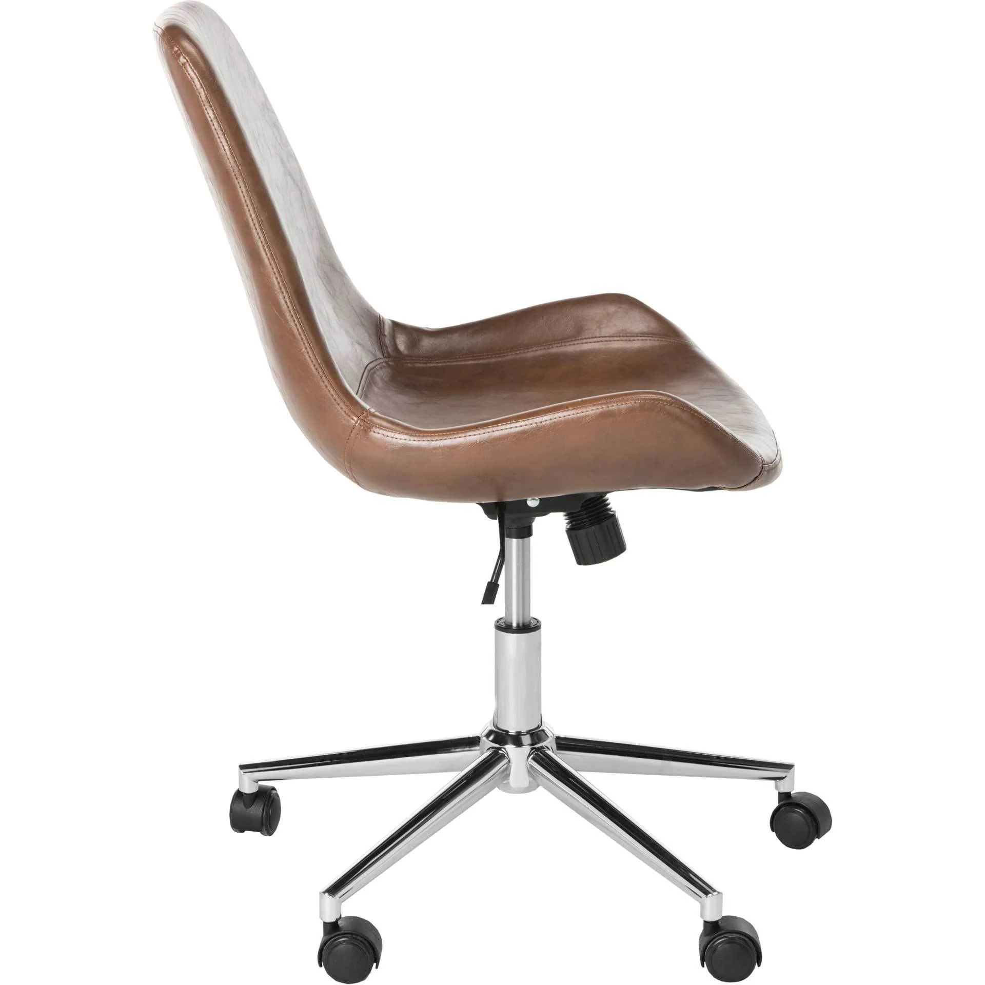 Flynn Swivel Office Chair Brown - Image 2